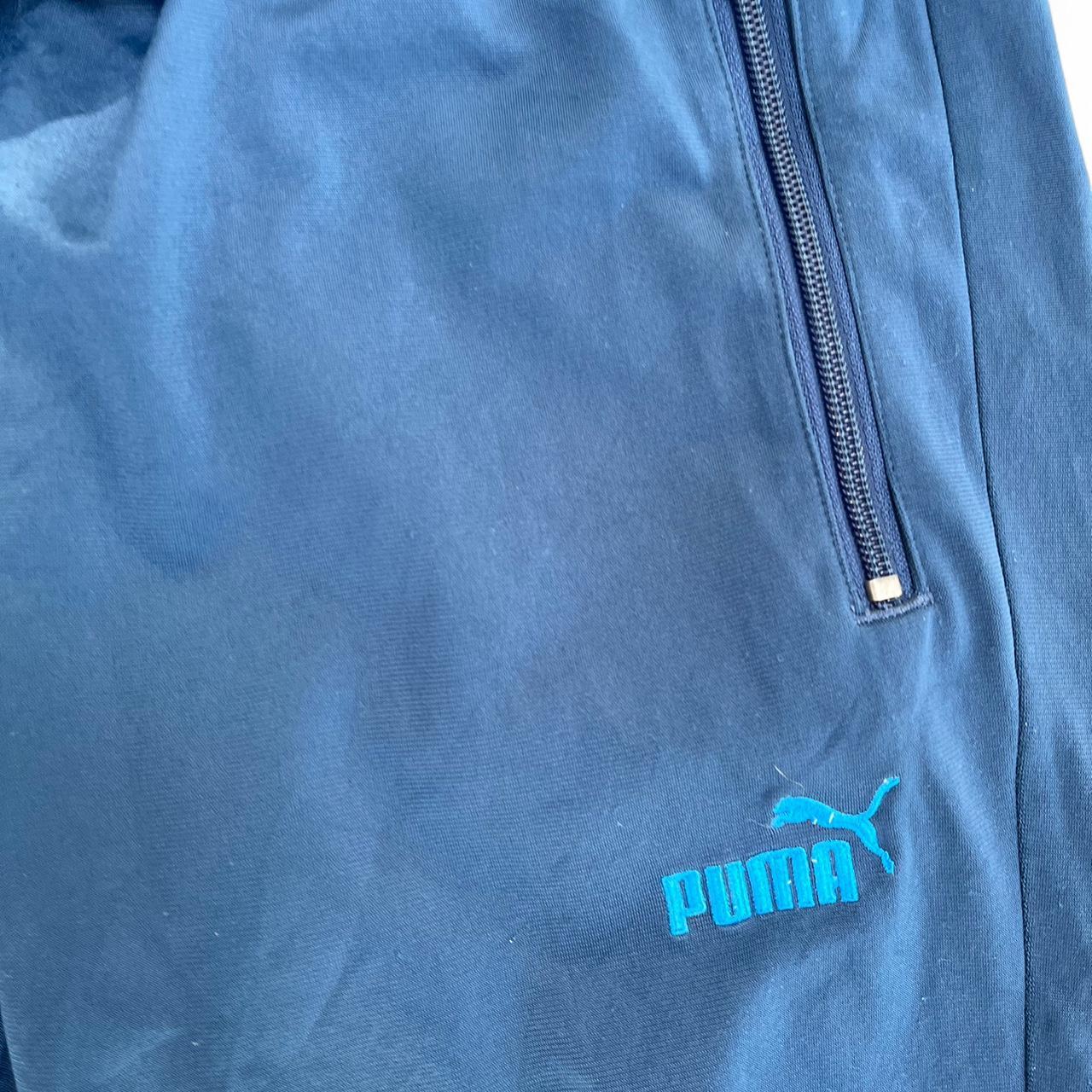 Kids puma blue track pants