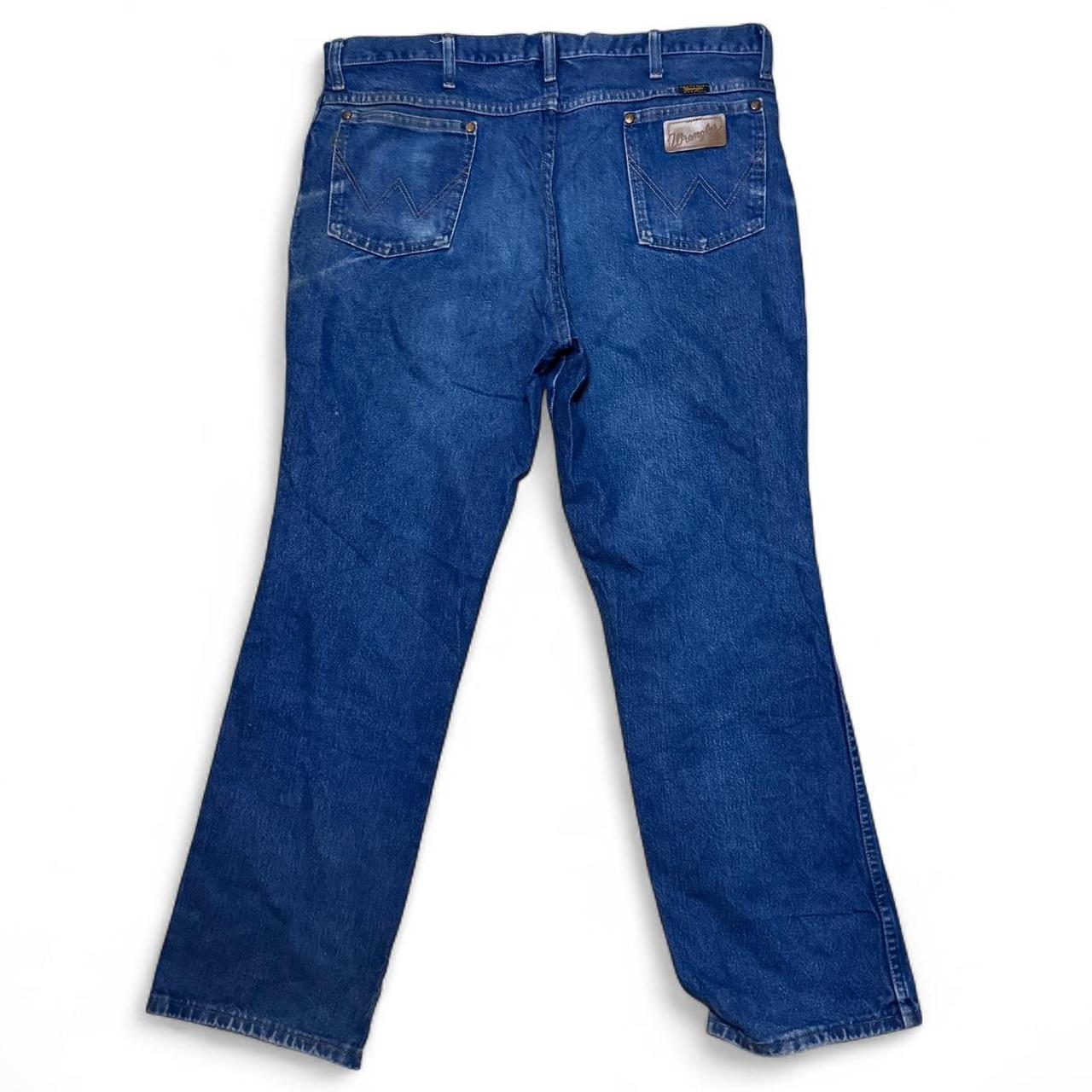 -blue wrangler jeans