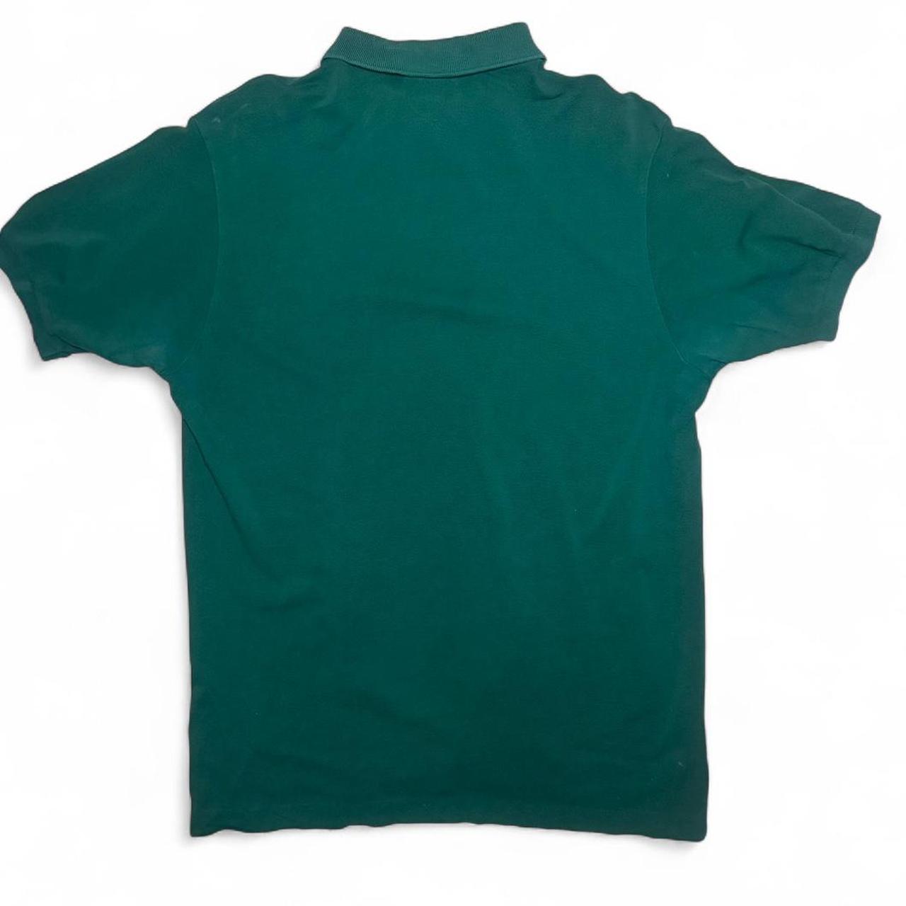 -bottle green Lacoste polo shirt