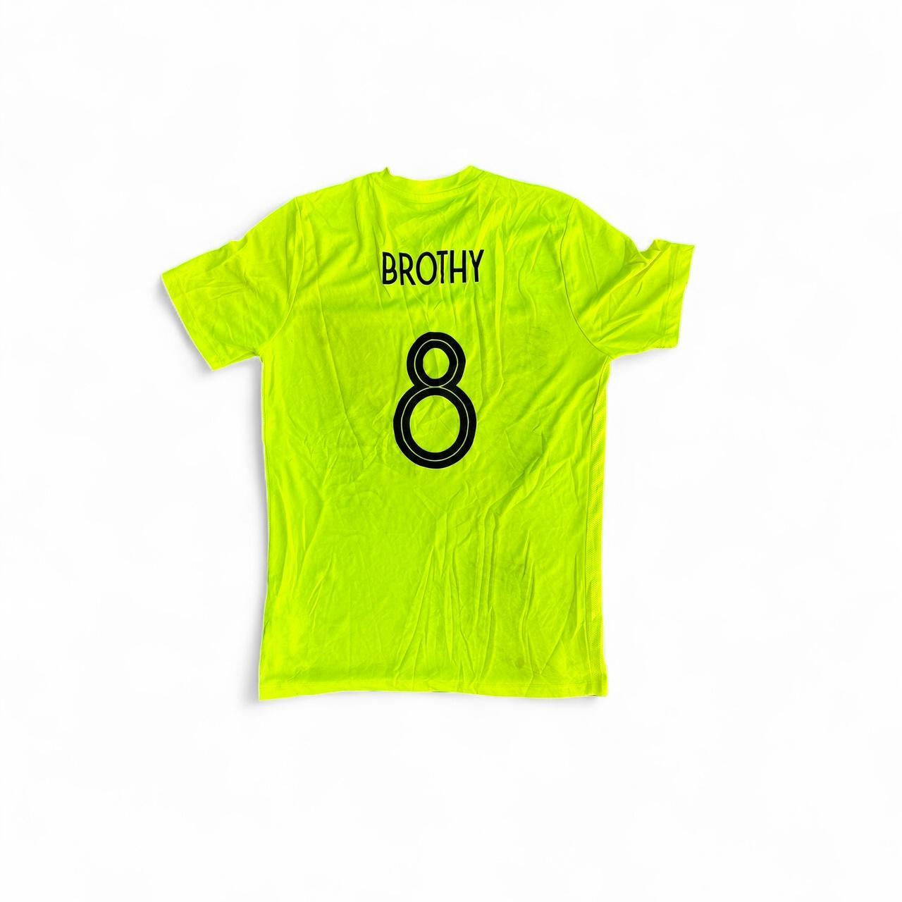 Volt yellow Nike football tee dri-fit