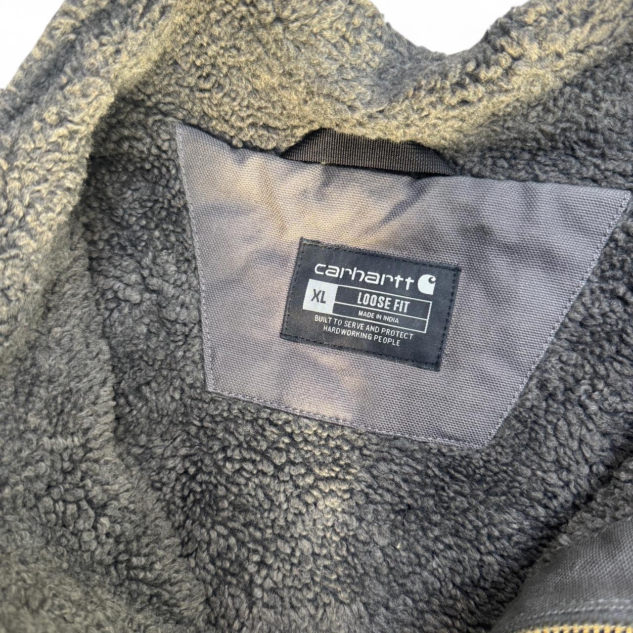 Carhartt grey fleece lined Gilet vest