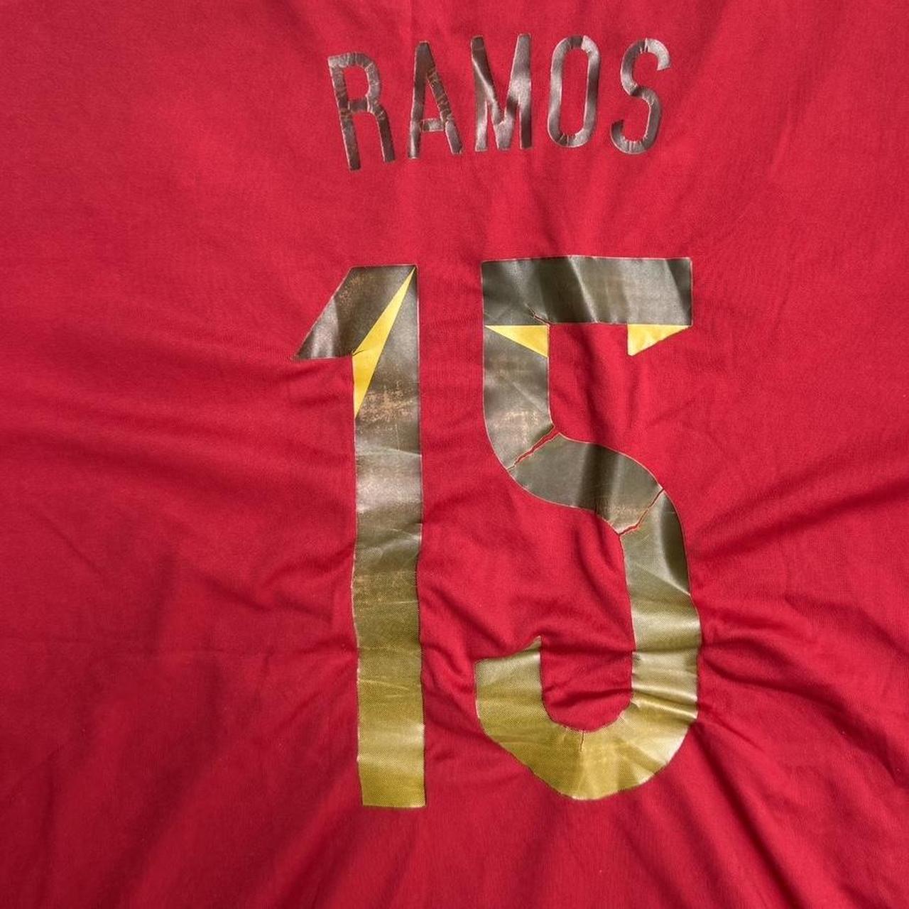 Spain 2013-15 home shirt with name and number