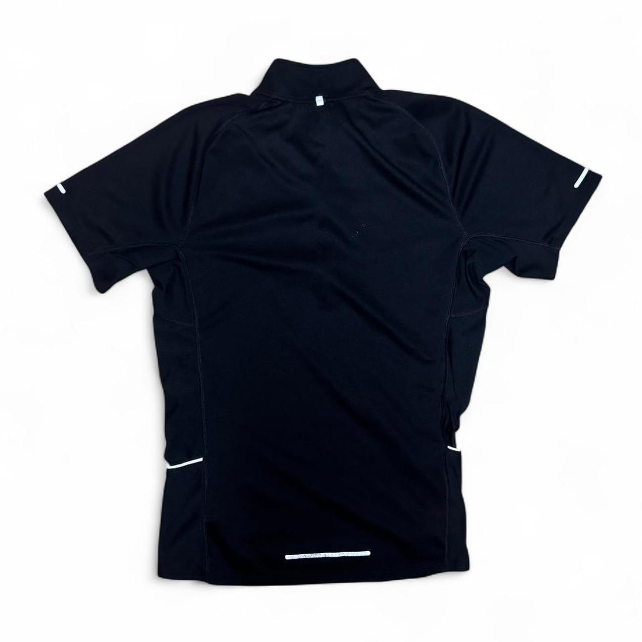 -nike dri fit 1/4 zip running vest