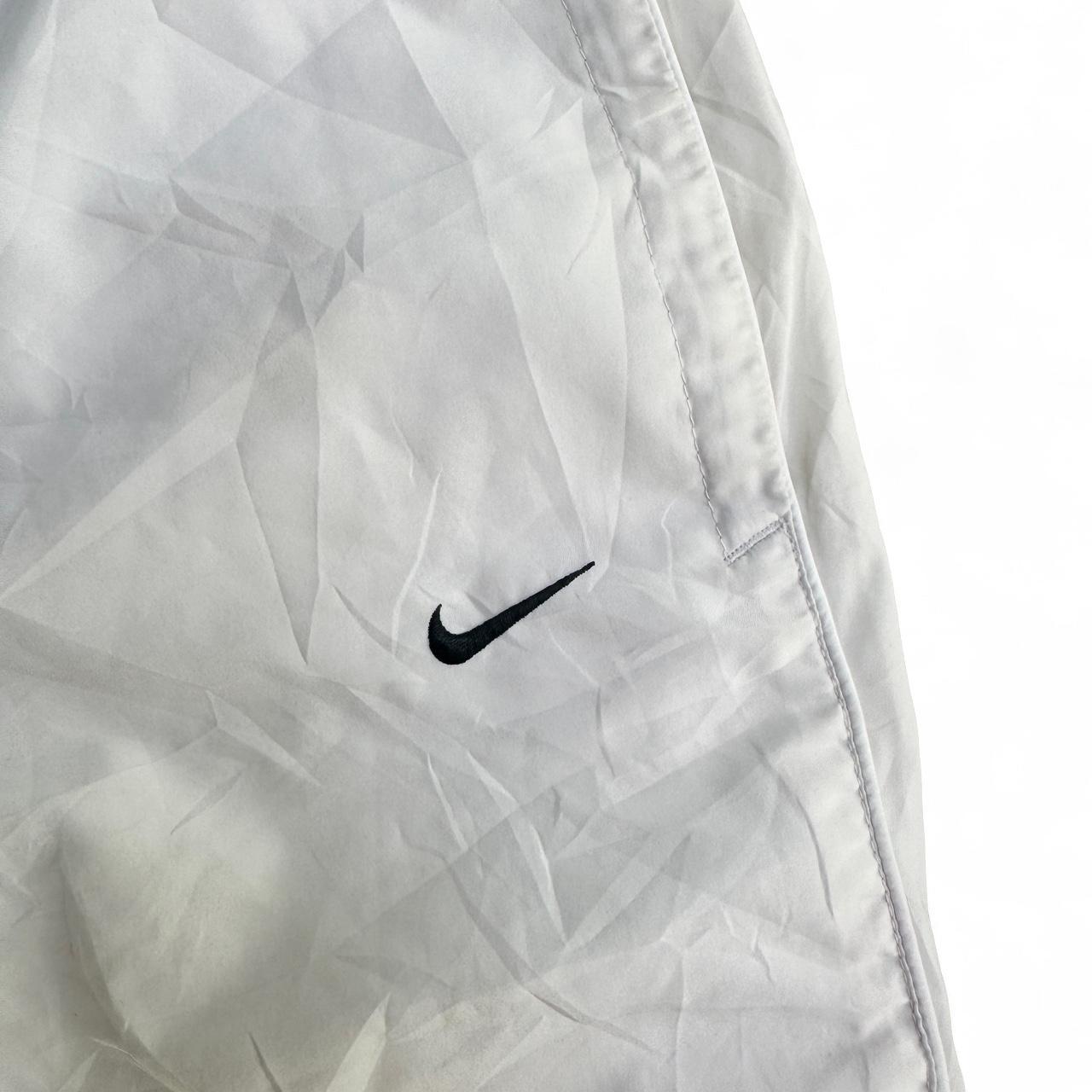 Vintage Y2K Nike White 3/4 Track Pants | Size M