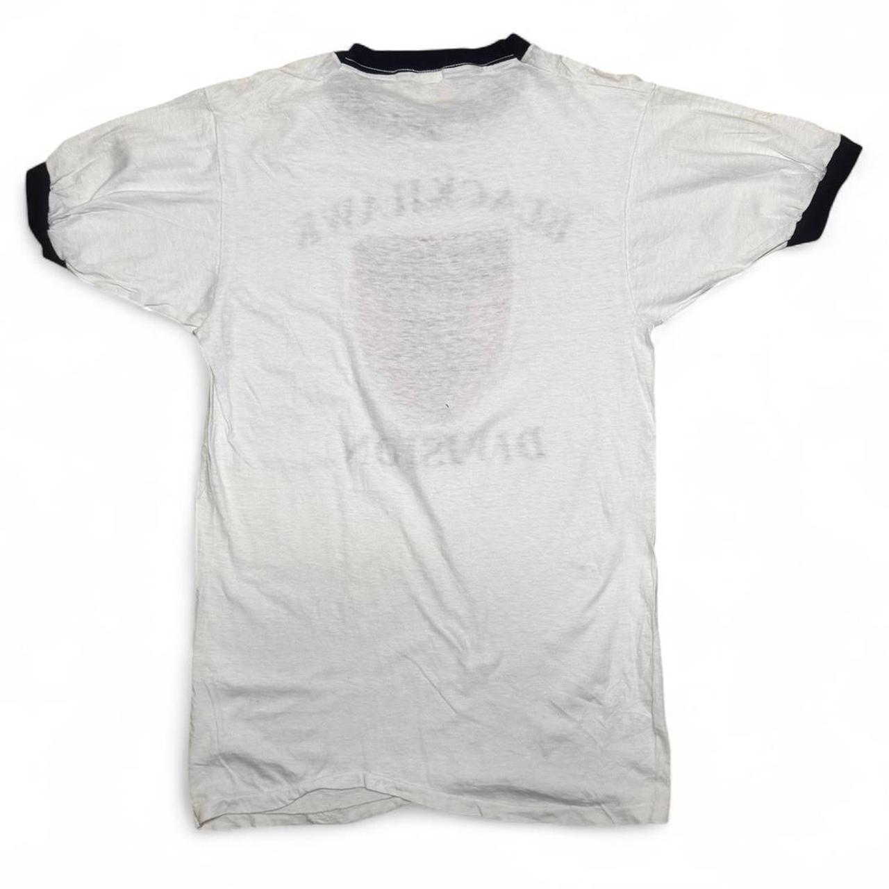 -real vintage black hawk division tee