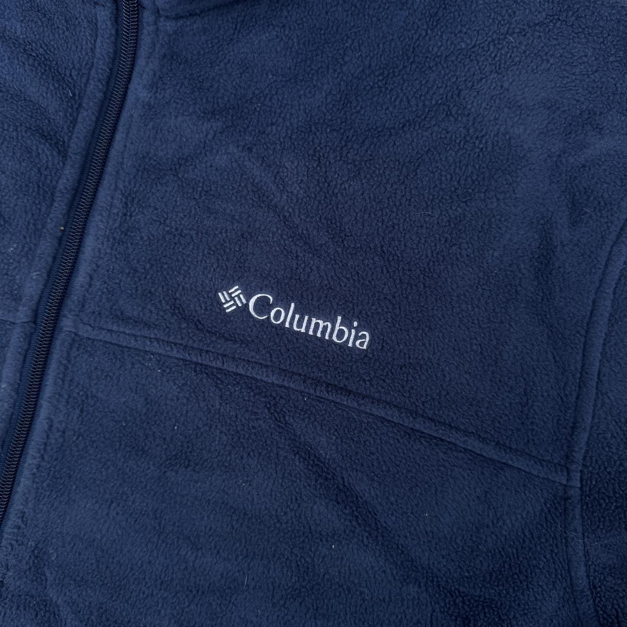 Navy Columbia fleece jacket