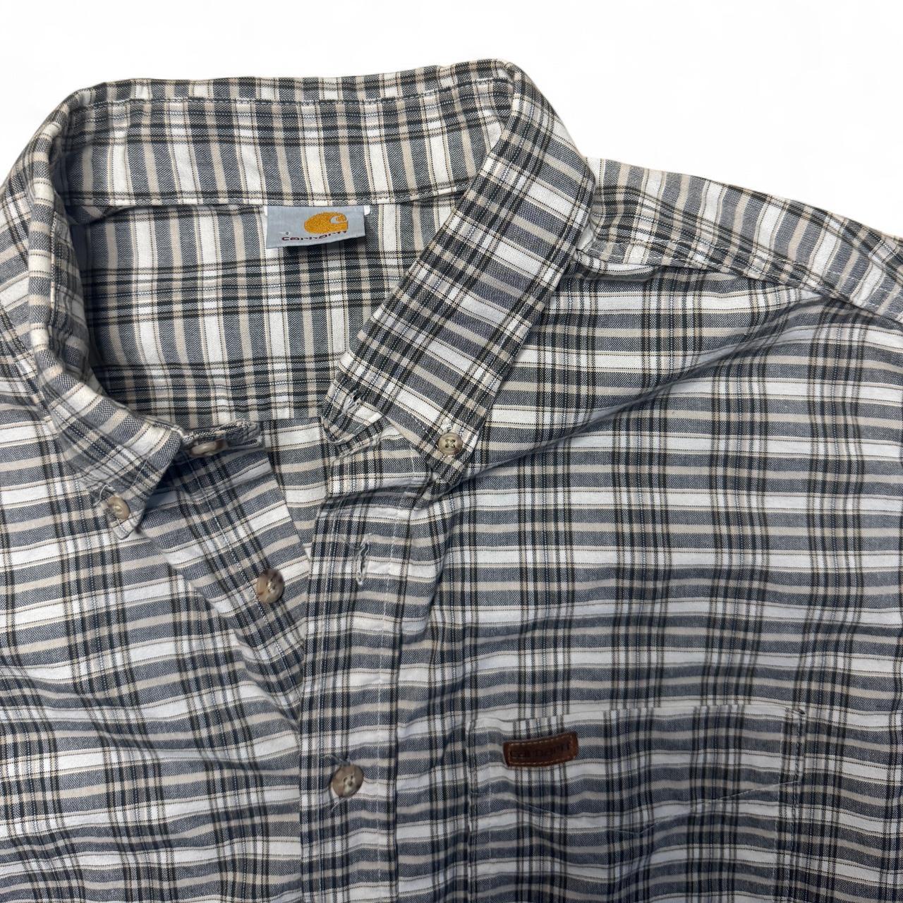 -vintage Carhartt button down check shirt