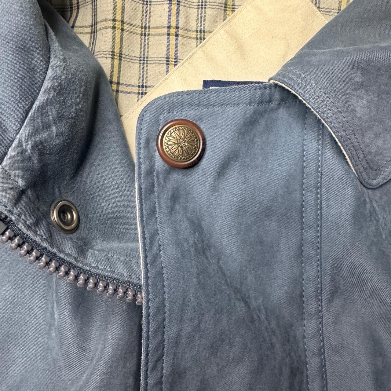 -greenwood’s blue suede Harrington jacket