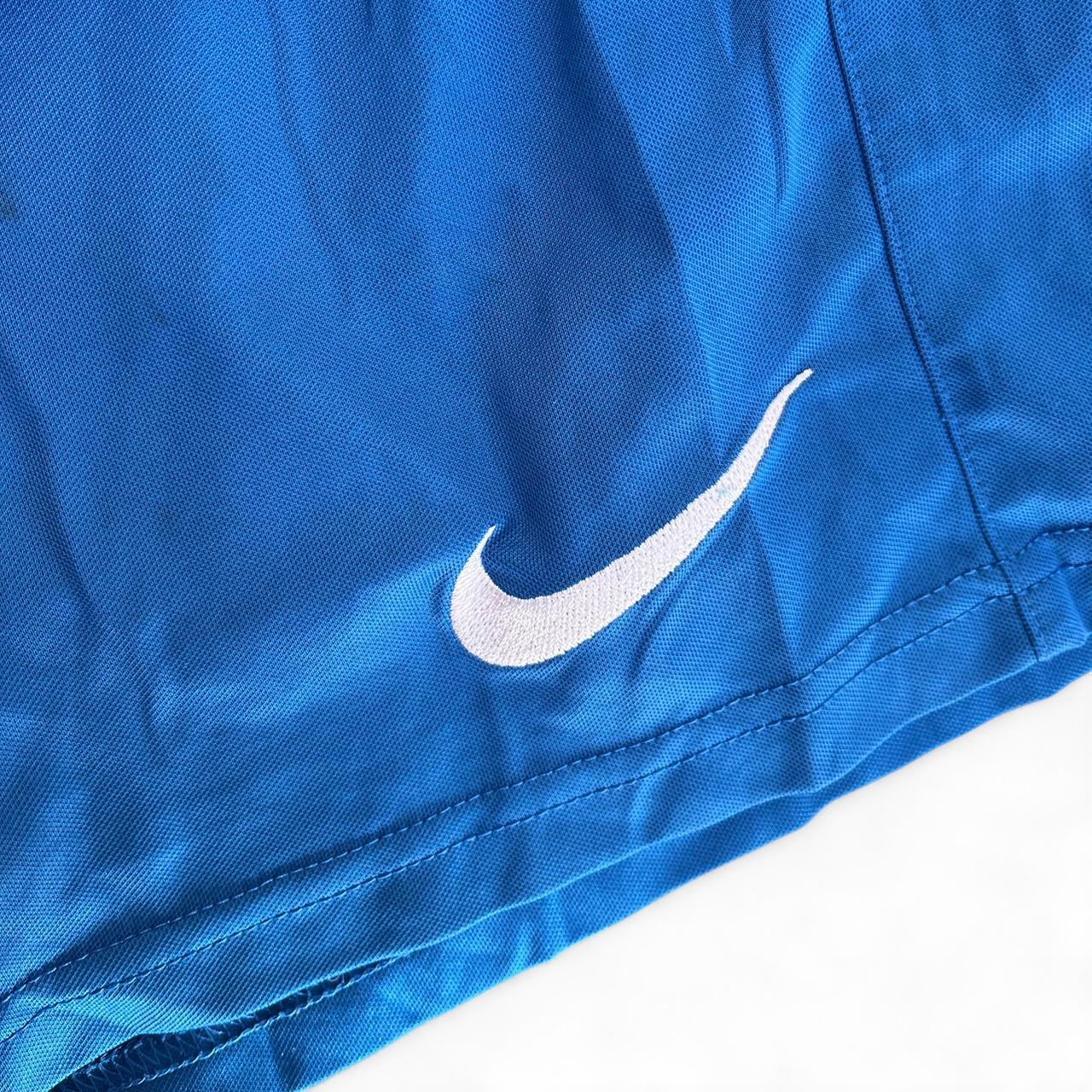 Blue nine dri fit training shorts