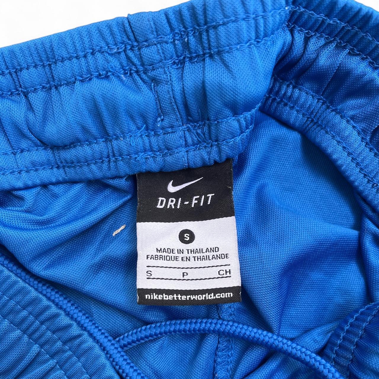 Blue nine dri fit training shorts
