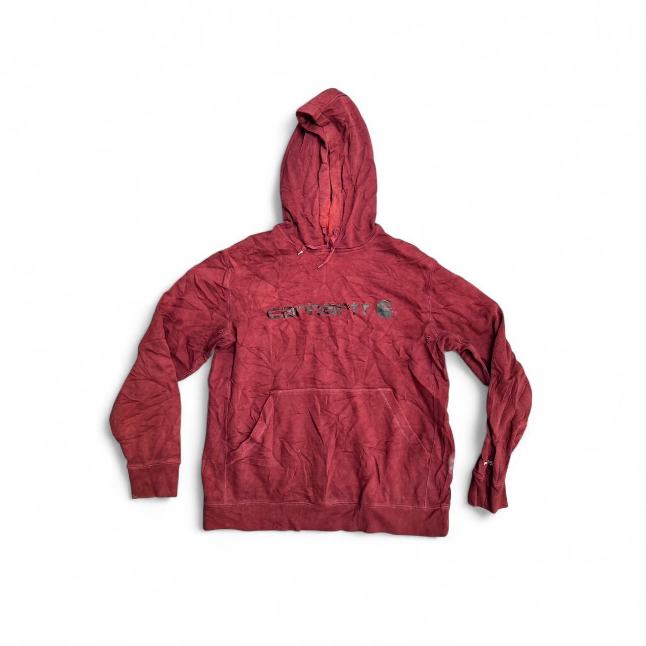Carhartt burgundy hoodie