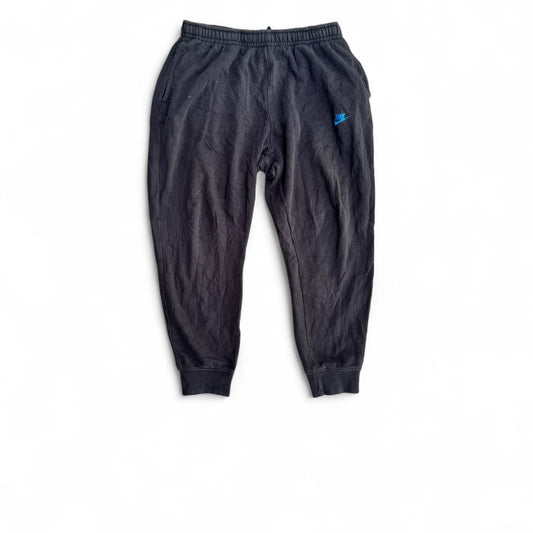 Nike black and blue tracksuit bottoms