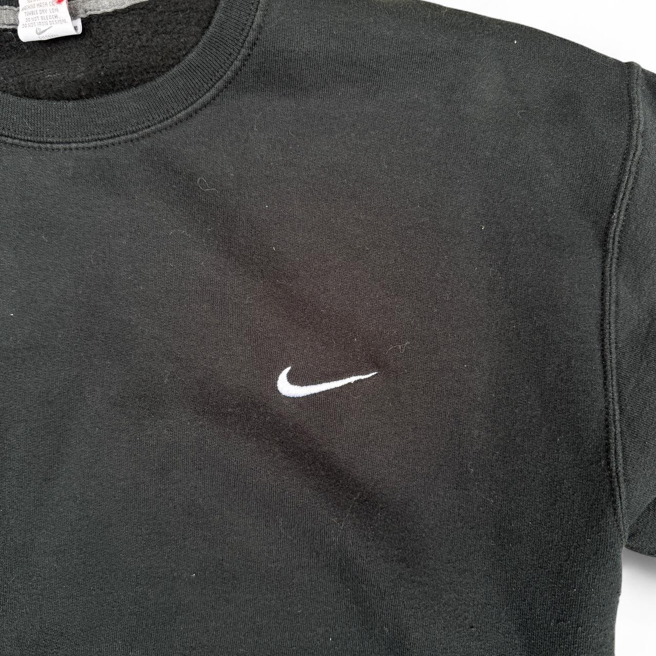 90s Nike black crewneck sweatshirt