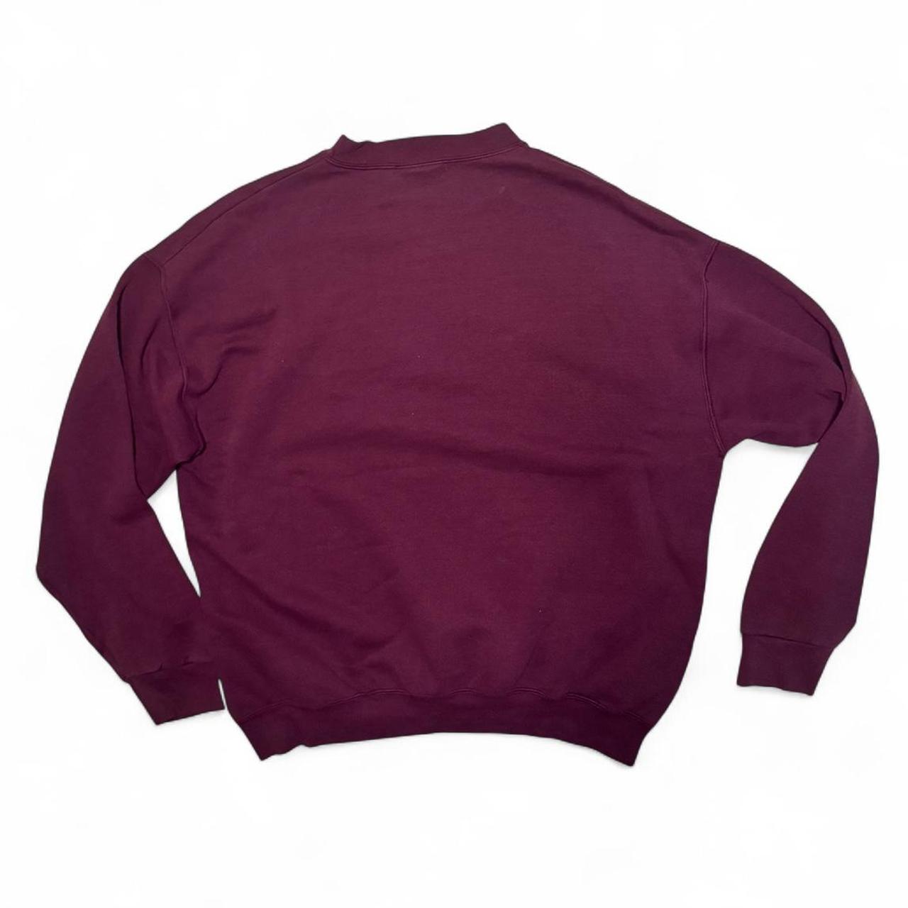 -cool vintage Lee Missouri crewneck burgundy