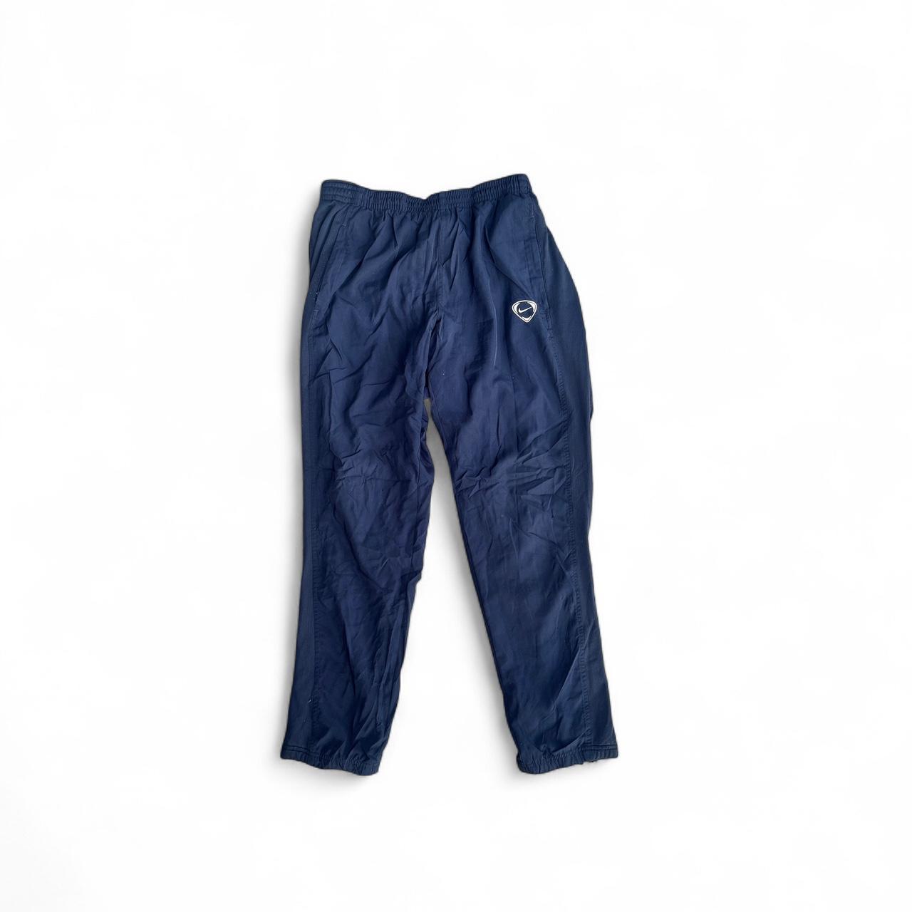 Navy Nike track pants with embroidered logo nike
