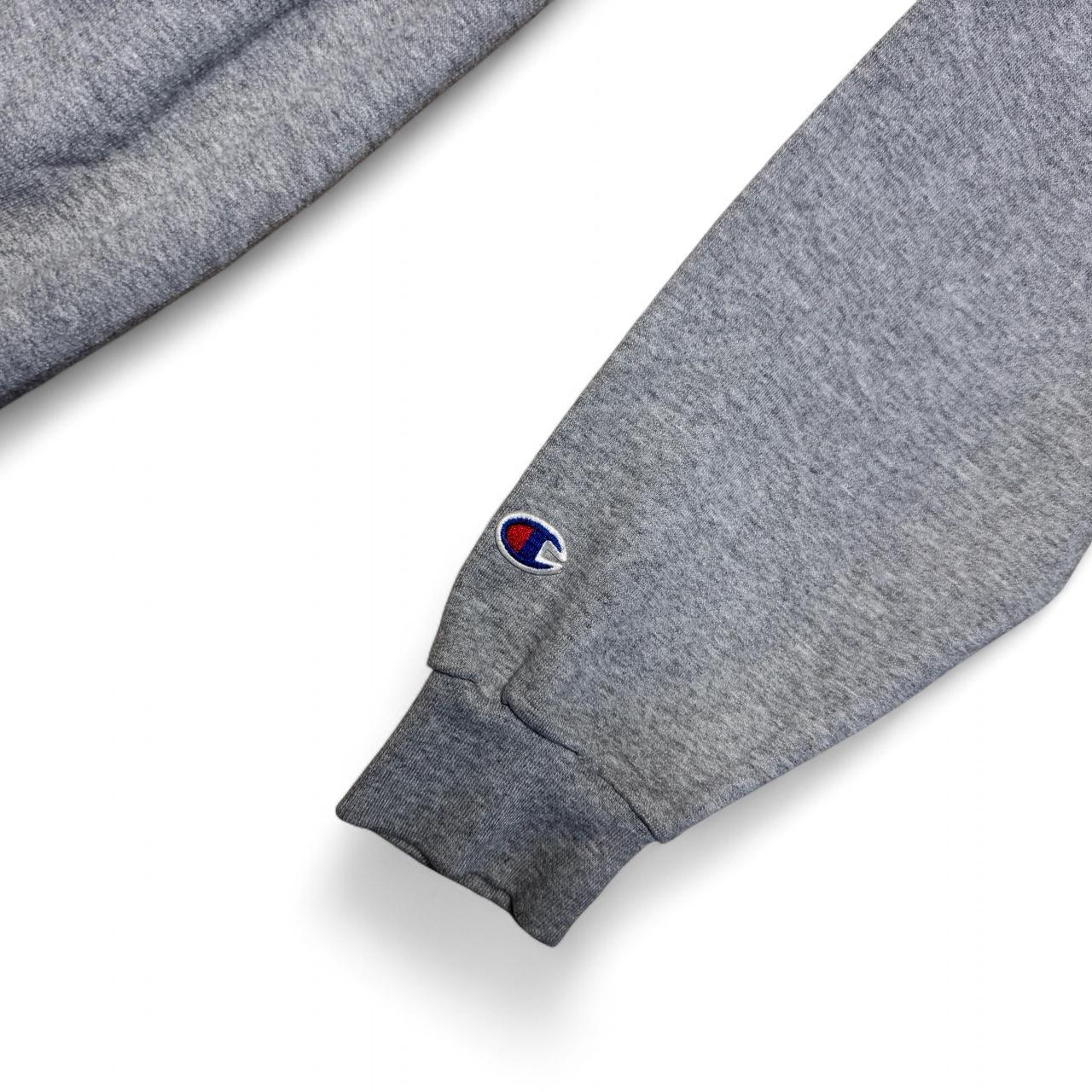 -grey champion villanova spell out hoodie