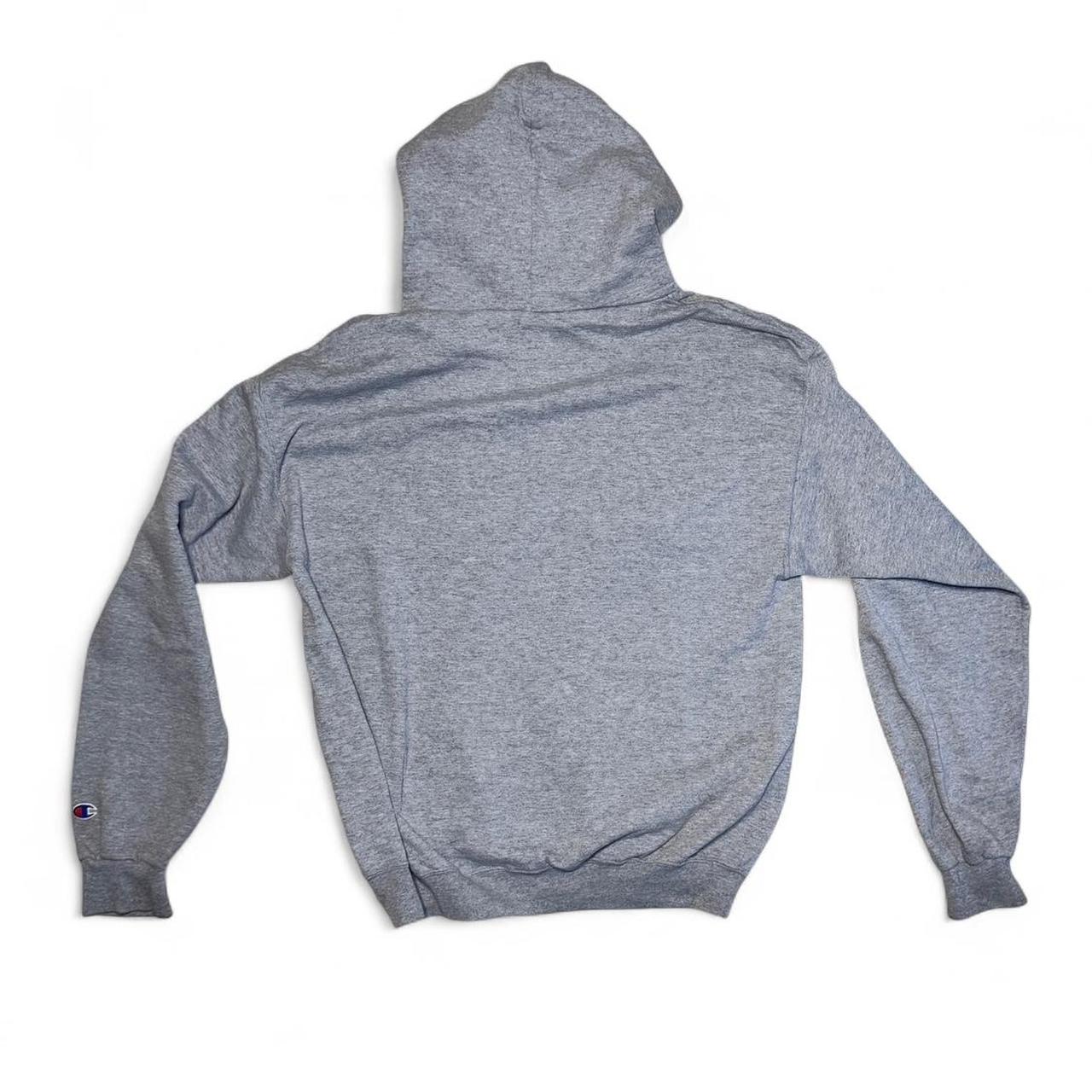 -grey champion villanova spell out hoodie