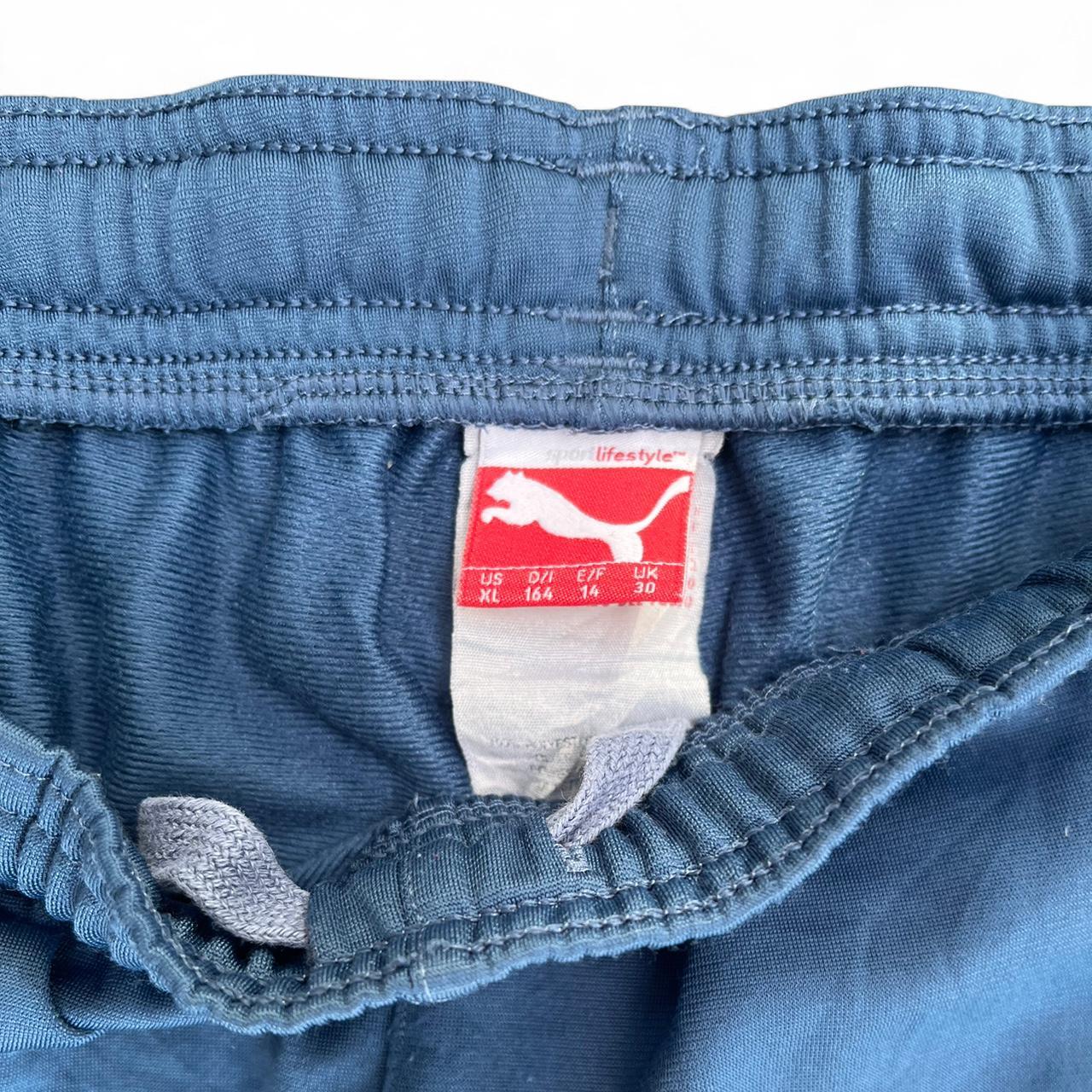 Kids puma blue track pants