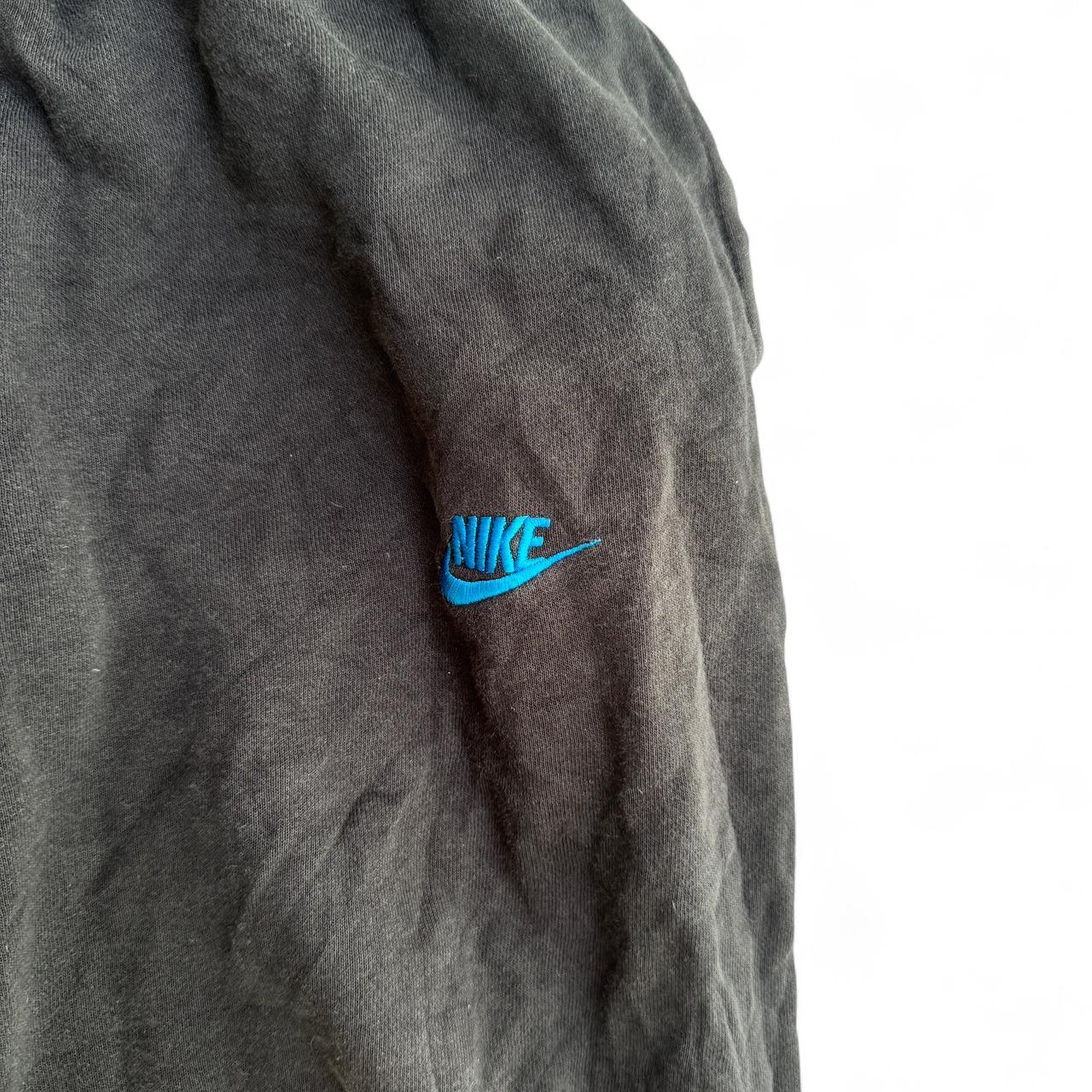 Nike black and blue tracksuit bottoms