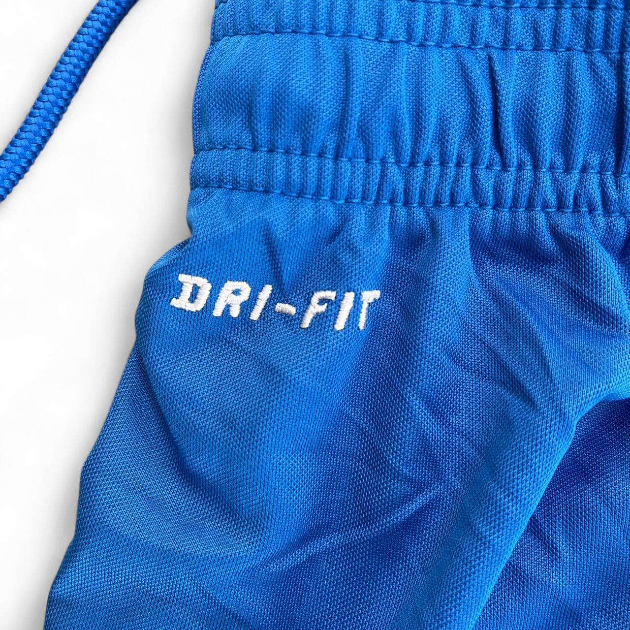 Blue nine dri fit training shorts