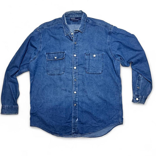 -polo Ralph Lauren 90s denims button up shirt