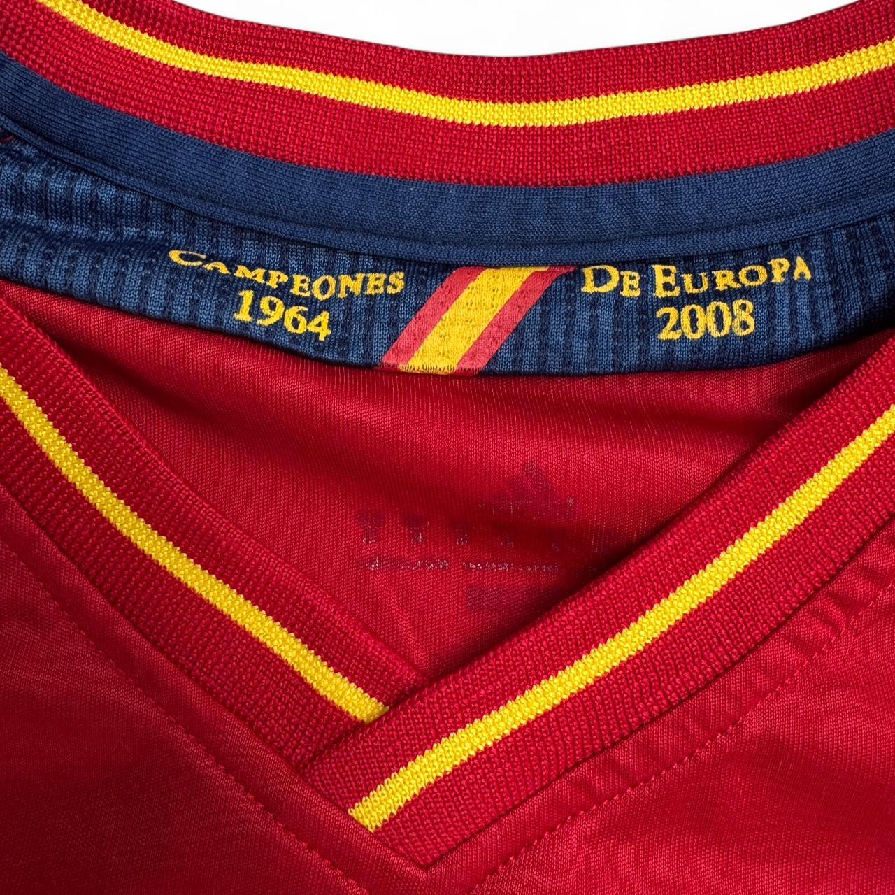 Spain 2011/12 home football shirt