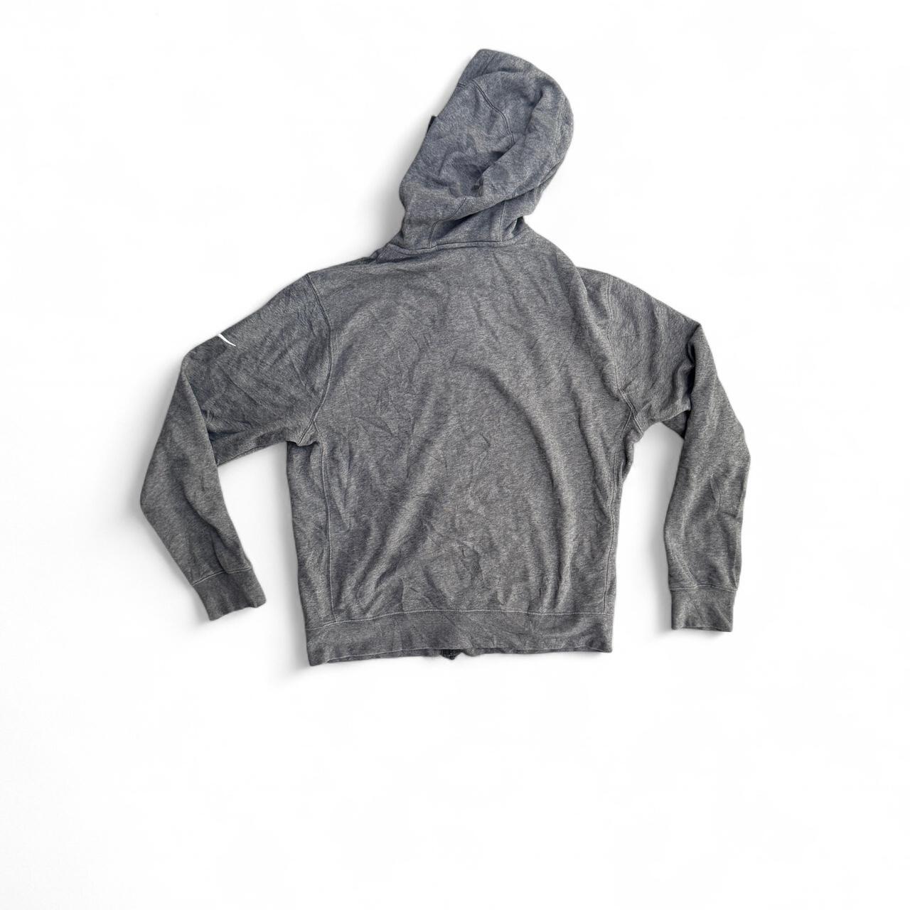 Grey Nike zip up dark grey hoodie
