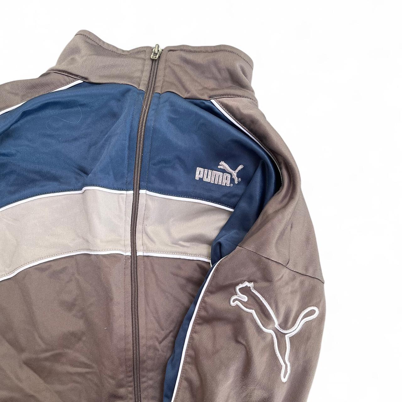 Women’s brown vintage puma jacket