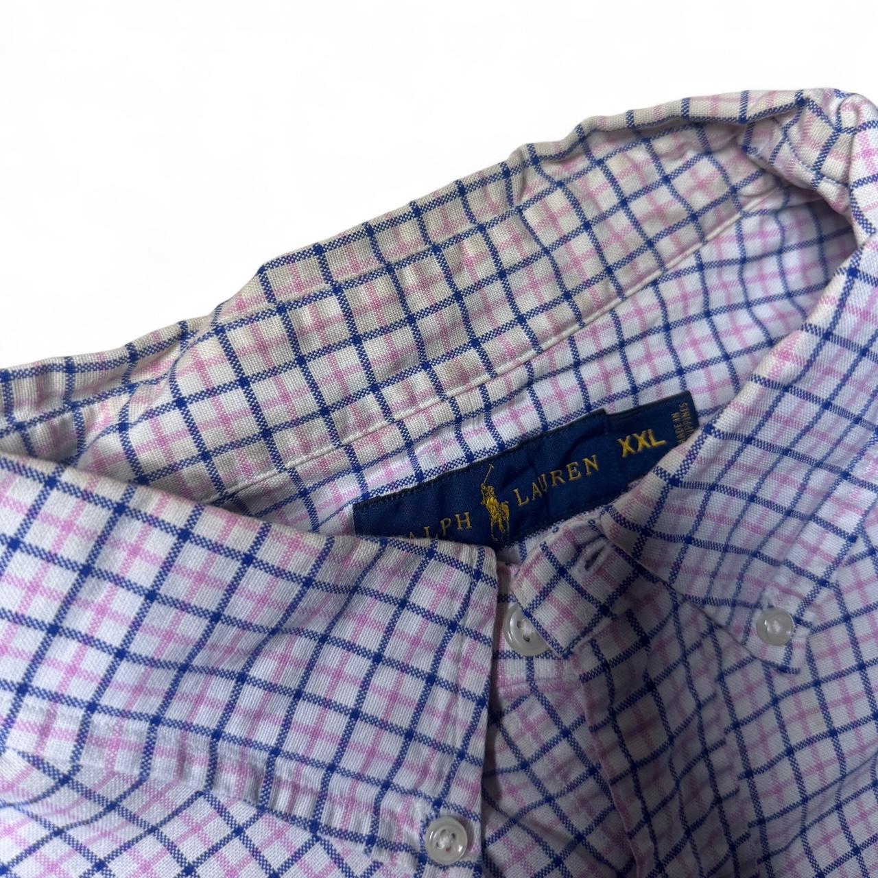 -formal Ralph Lauren check shirt in pink