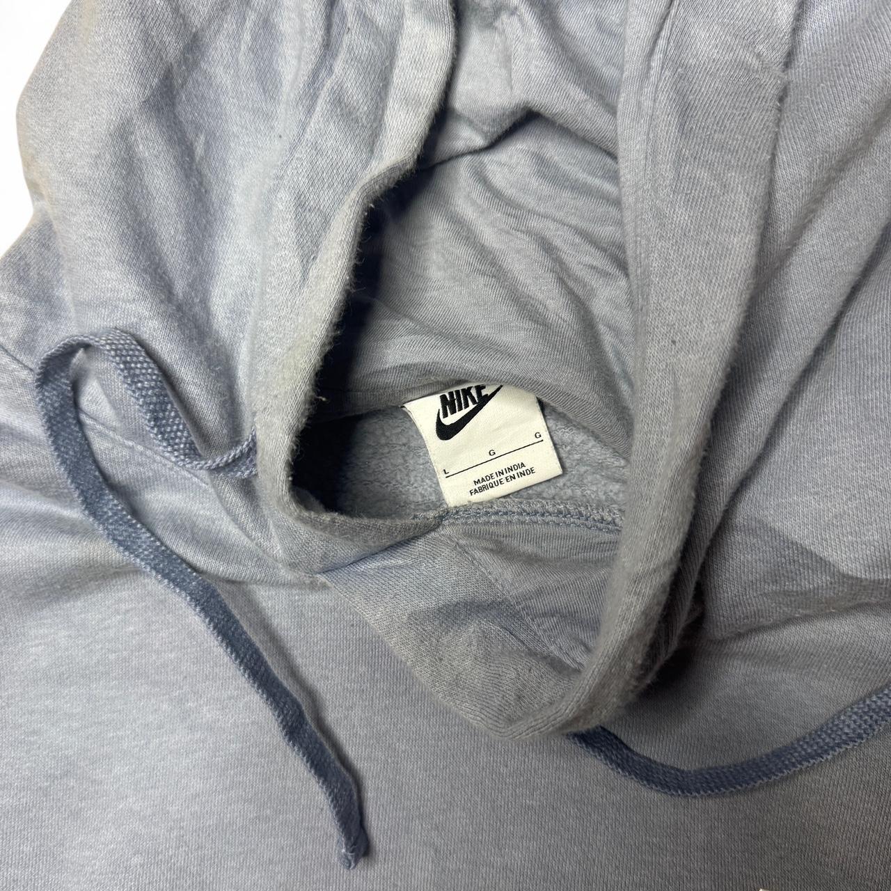 Essential Nike blue hoodie in size large