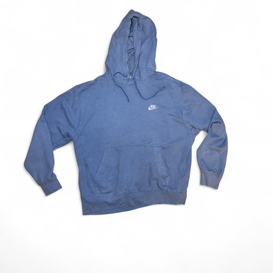 Essential Nike blue hoodie in size large