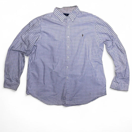 -formal Ralph Lauren check shirt in pink