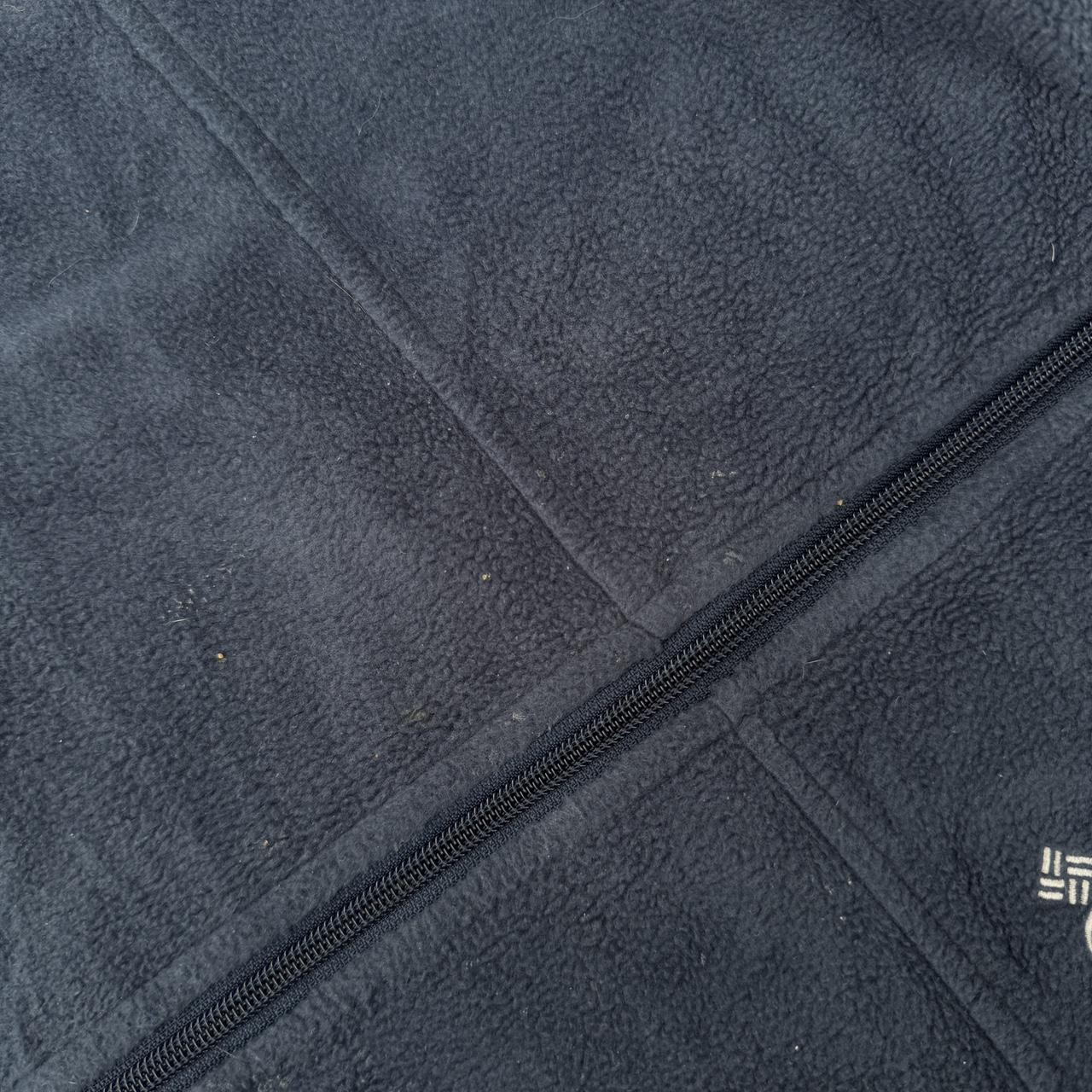 Navy Columbia fleece jacket