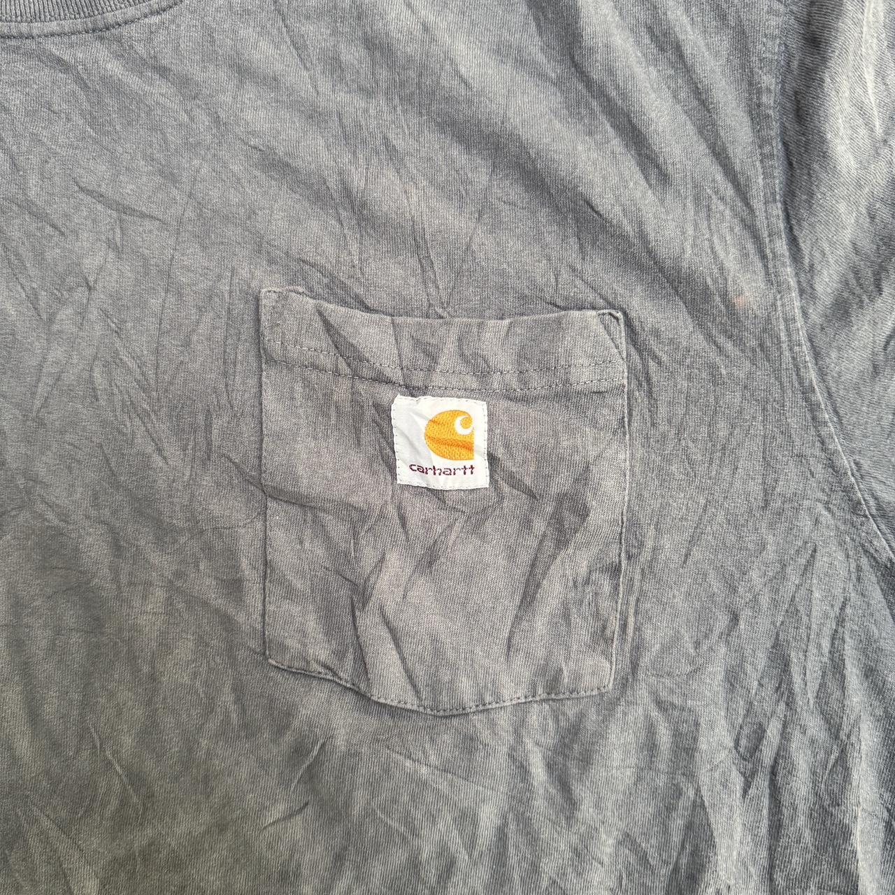Grey Carhartt pocket tee