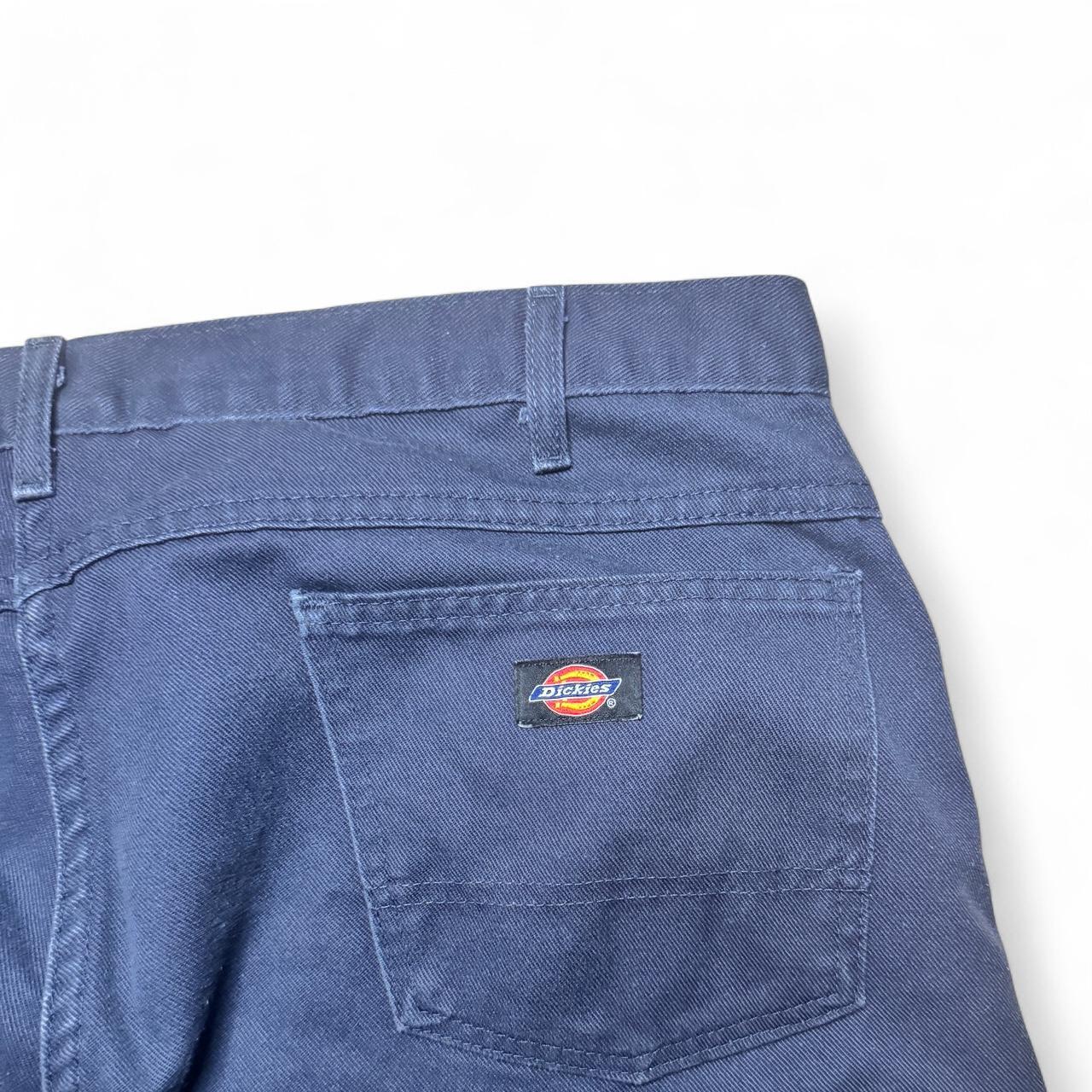 -Navy blue Dickies work pants