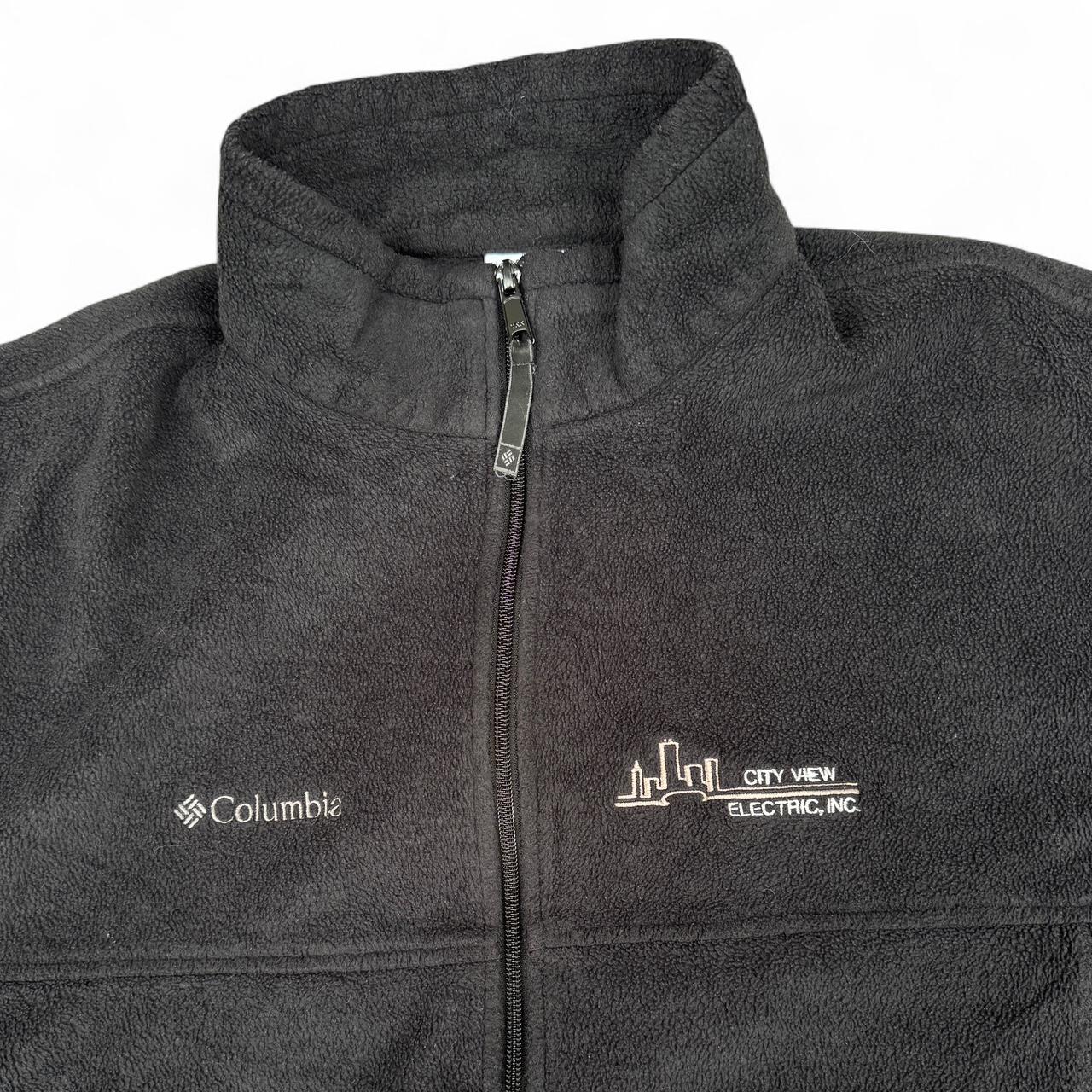 Columbia Sportswear black fleece jacket