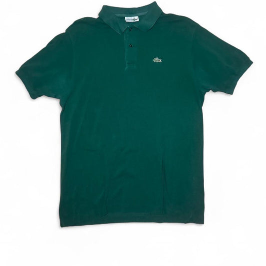 -bottle green Lacoste polo shirt