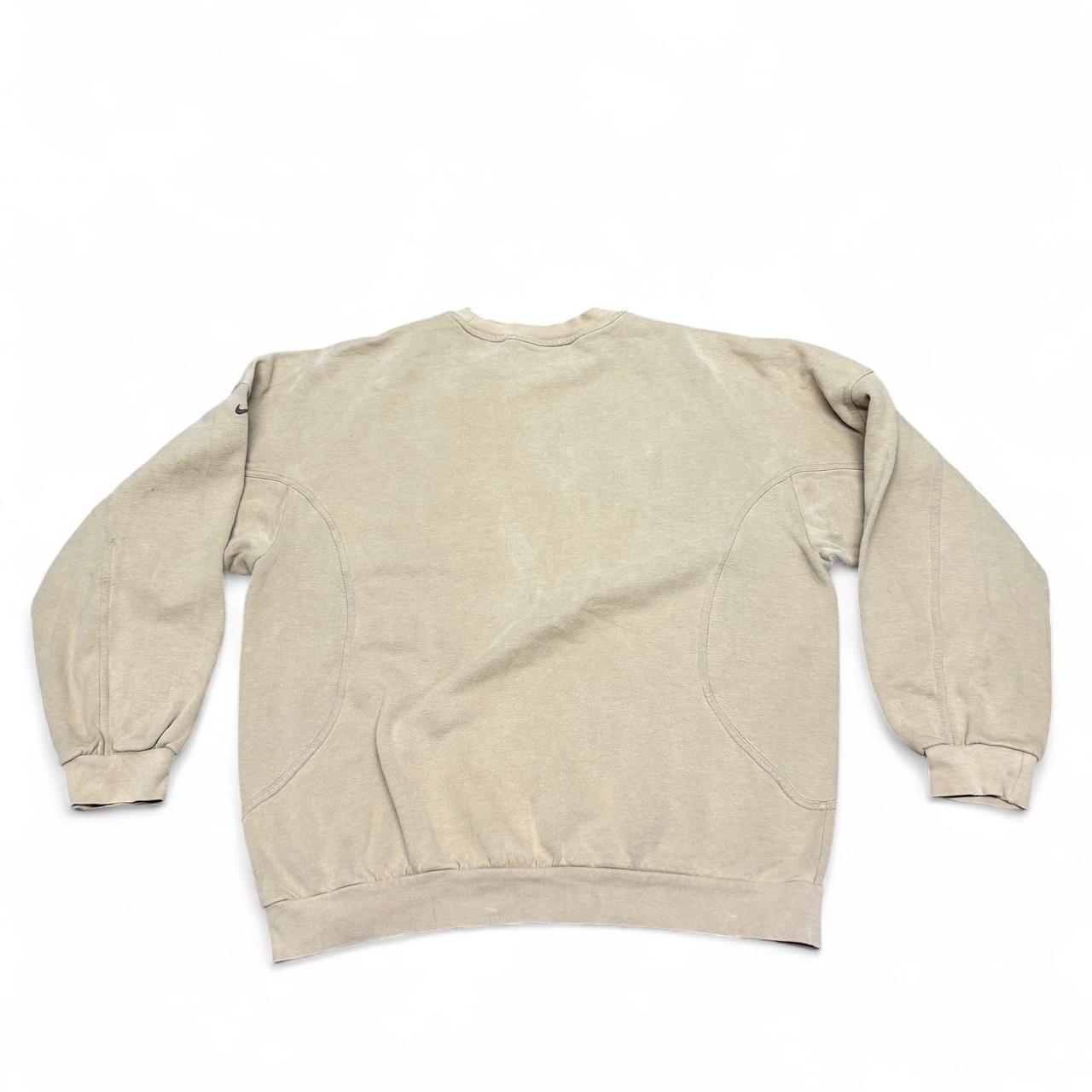 Nike 90s Cream & Brown Crewneck – Medium