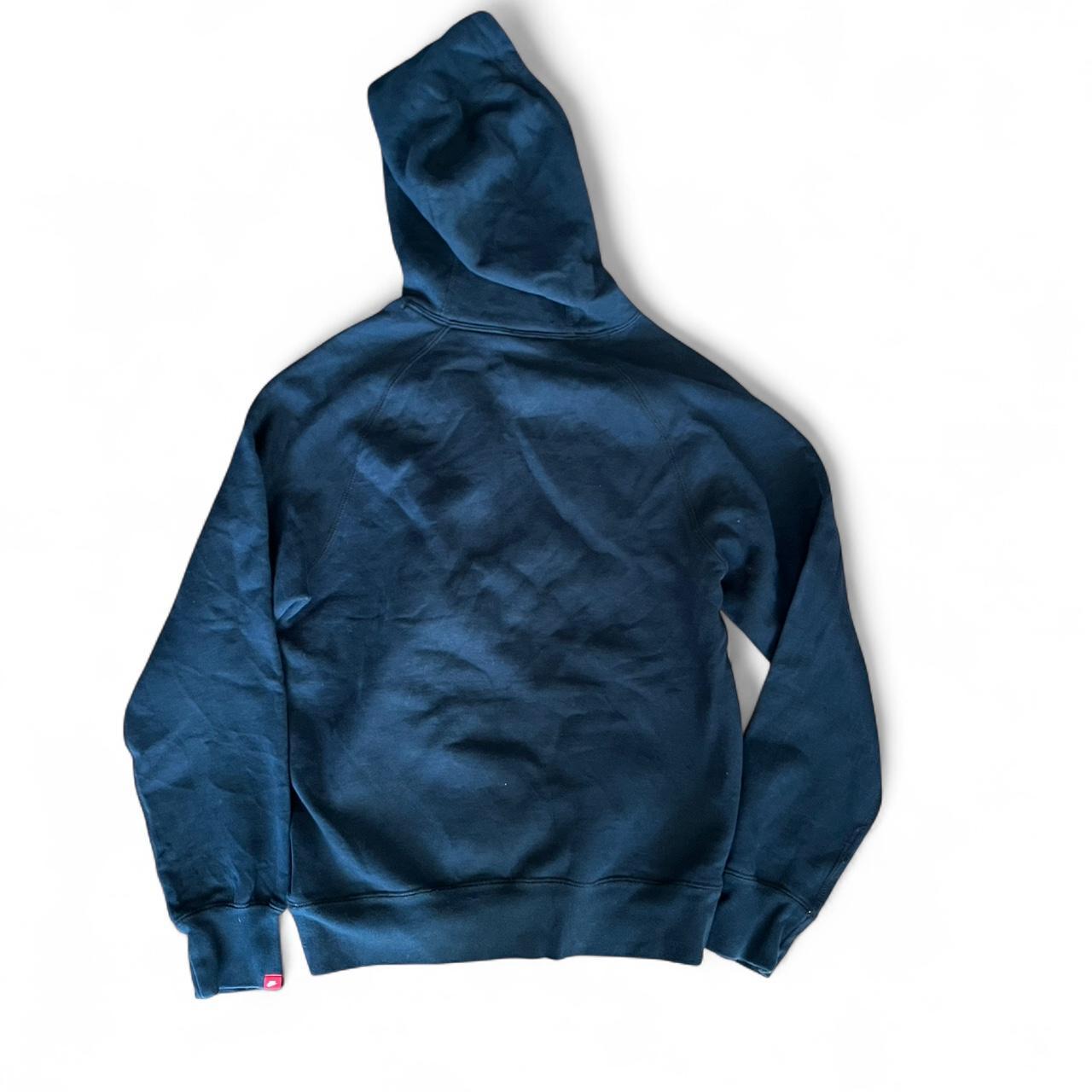 Black Nike hoodie in size Small featuring a bold New York graphic on the front