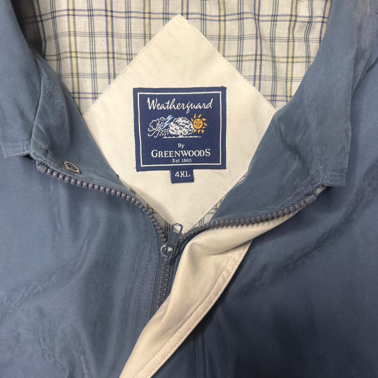 -greenwood’s blue suede Harrington jacket