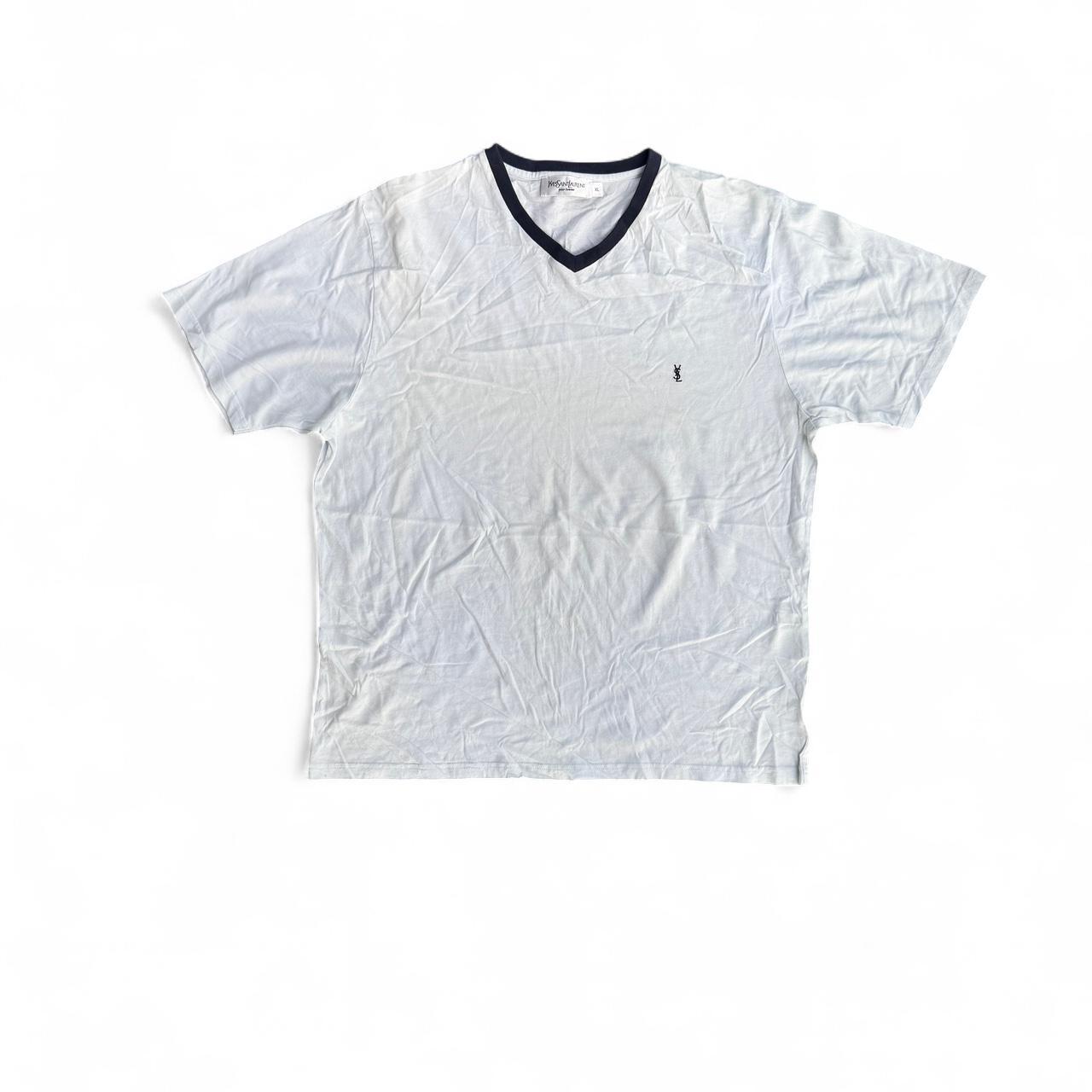 Yves Saint Laurent V neck tee