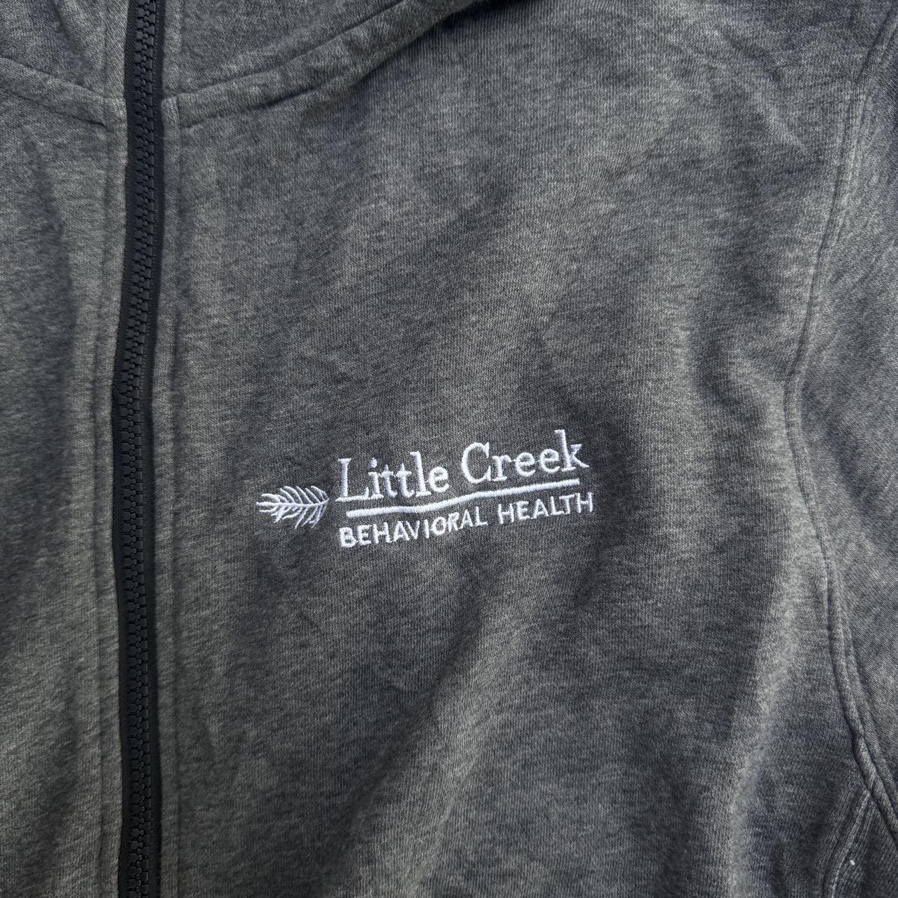 Grey Nike zip up dark grey hoodie