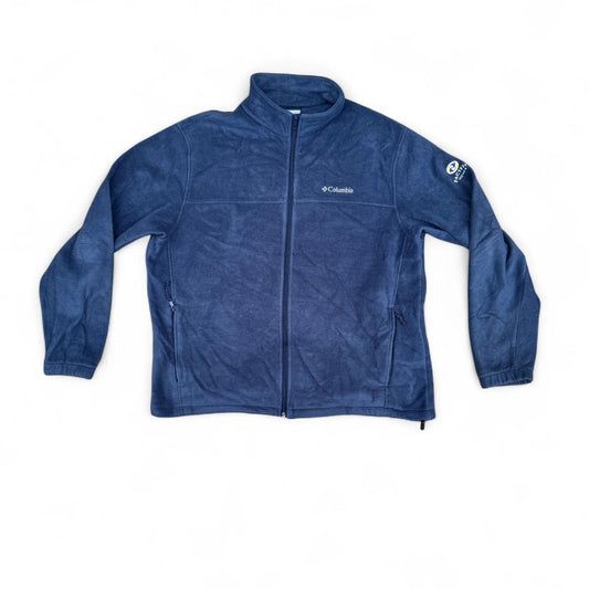 Navy Columbia fleece jacket