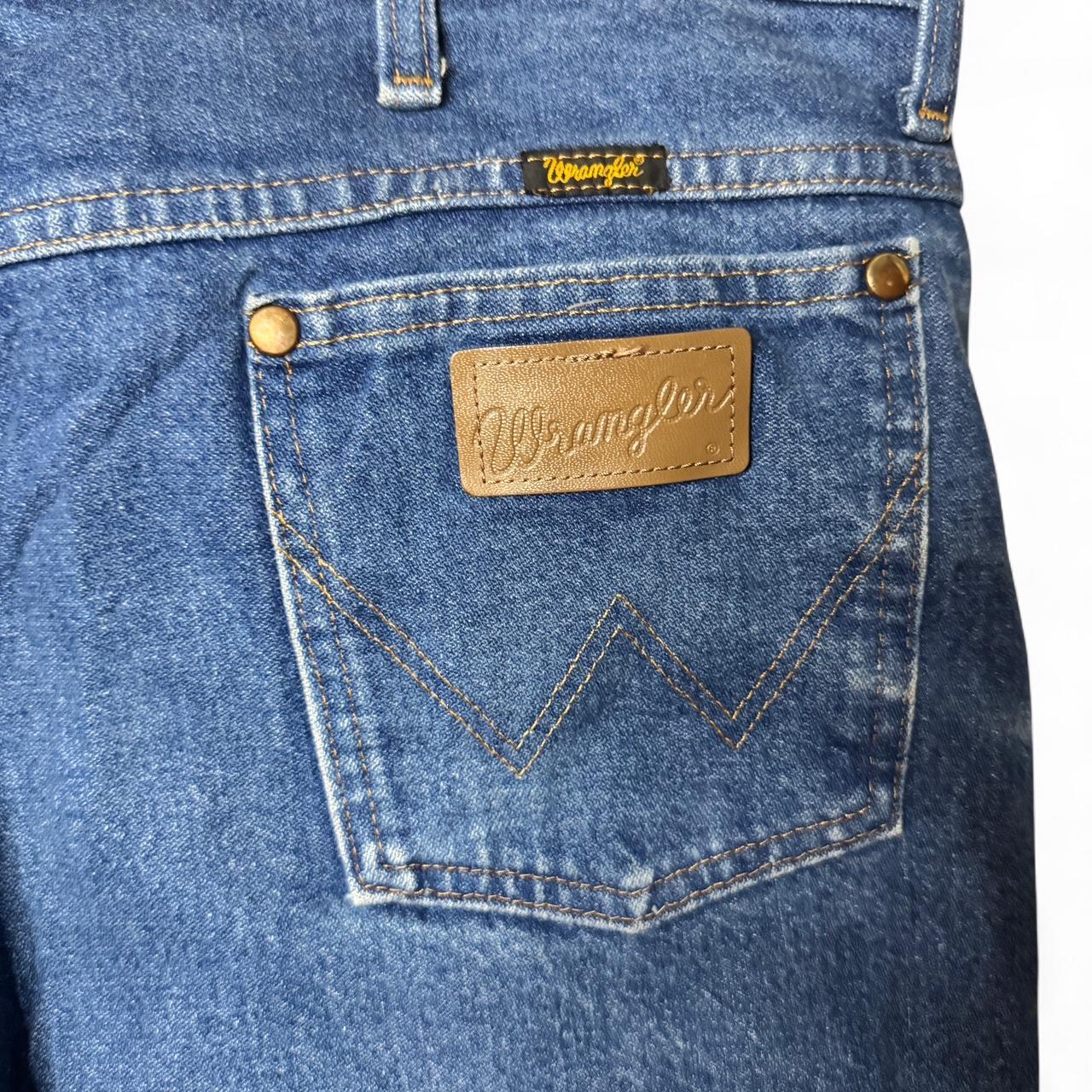 -blue wrangler jeans