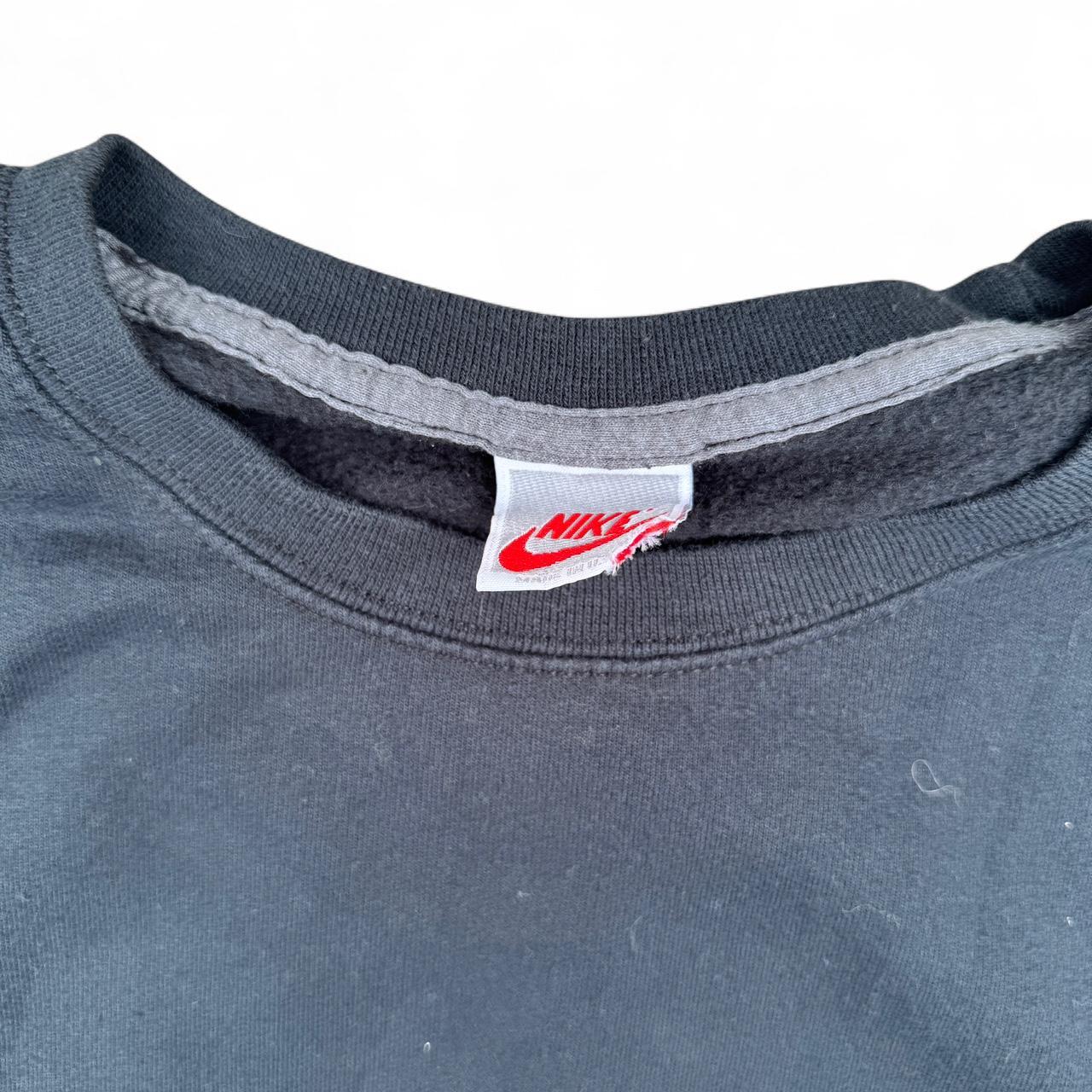 90s Nike black crewneck sweatshirt