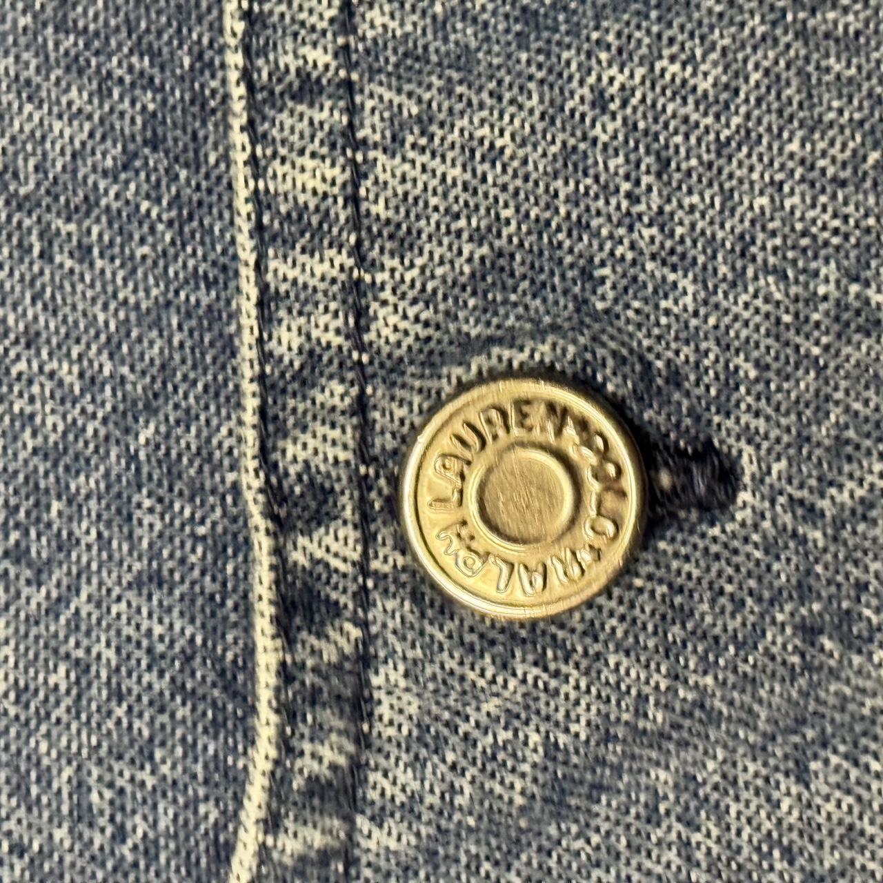 -polo Ralph Lauren 90s denims button up shirt