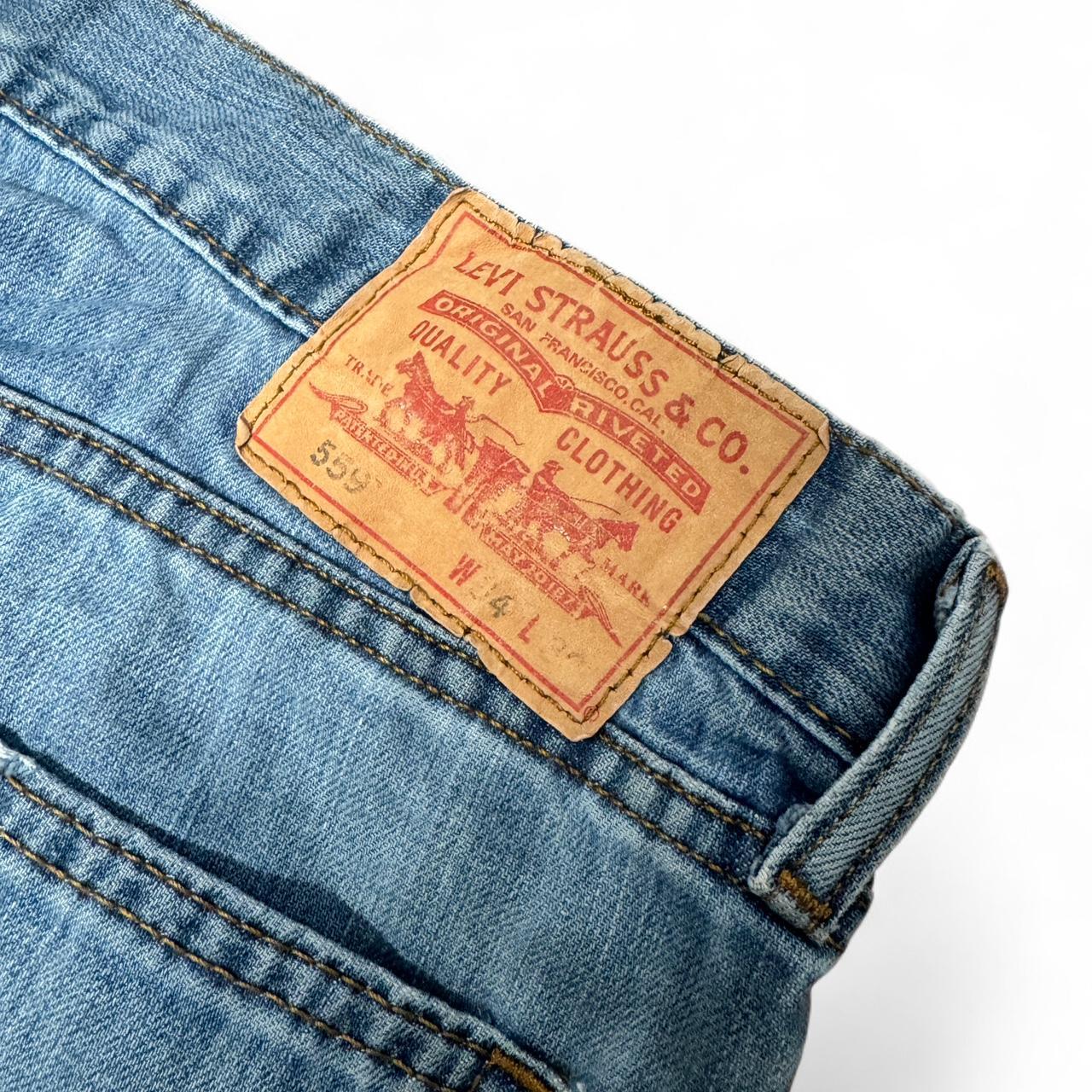 Blue Levi’s 559 jeans in size 34x30