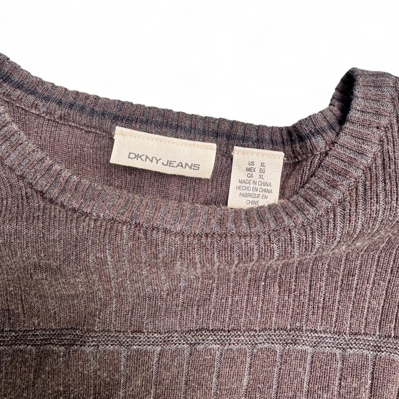 DKNY brown sweater