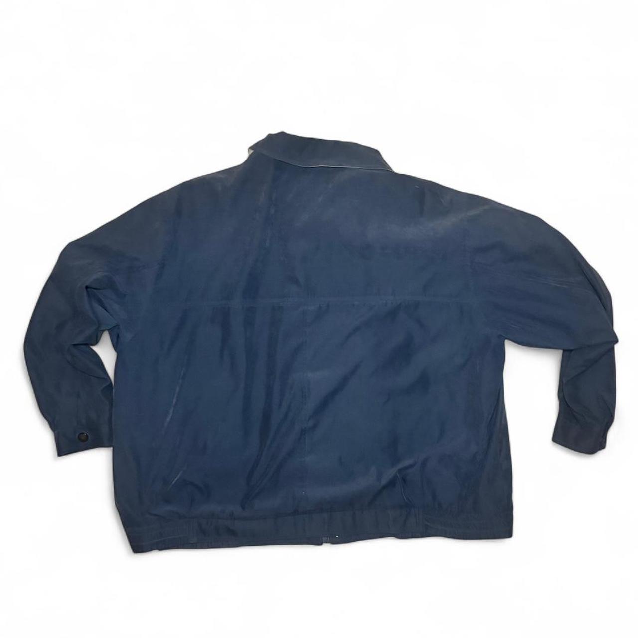 -greenwood’s blue suede Harrington jacket