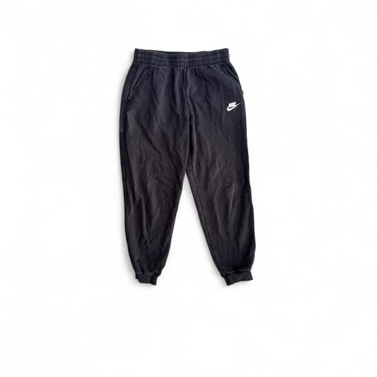 Black Nike sweatpants with embroidered logo
